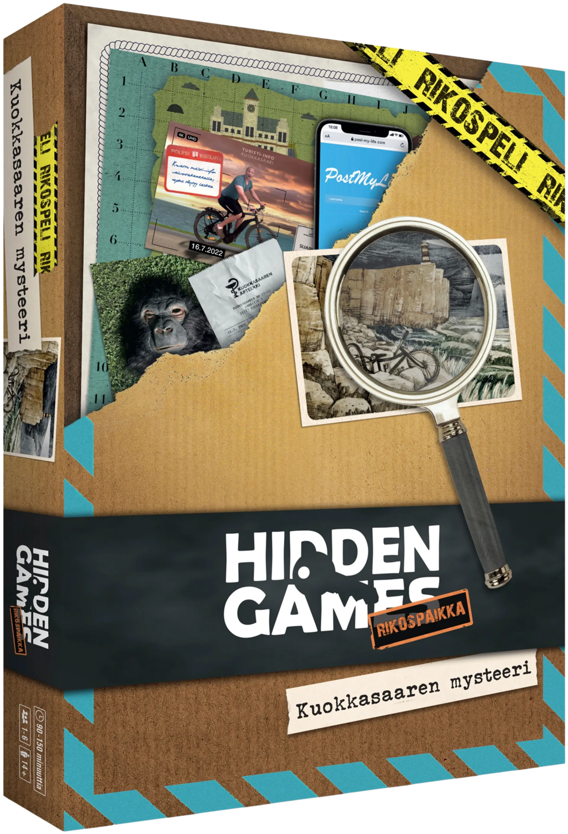 Hidden Games Rikospaikka Kuokkasaaren mysteeri