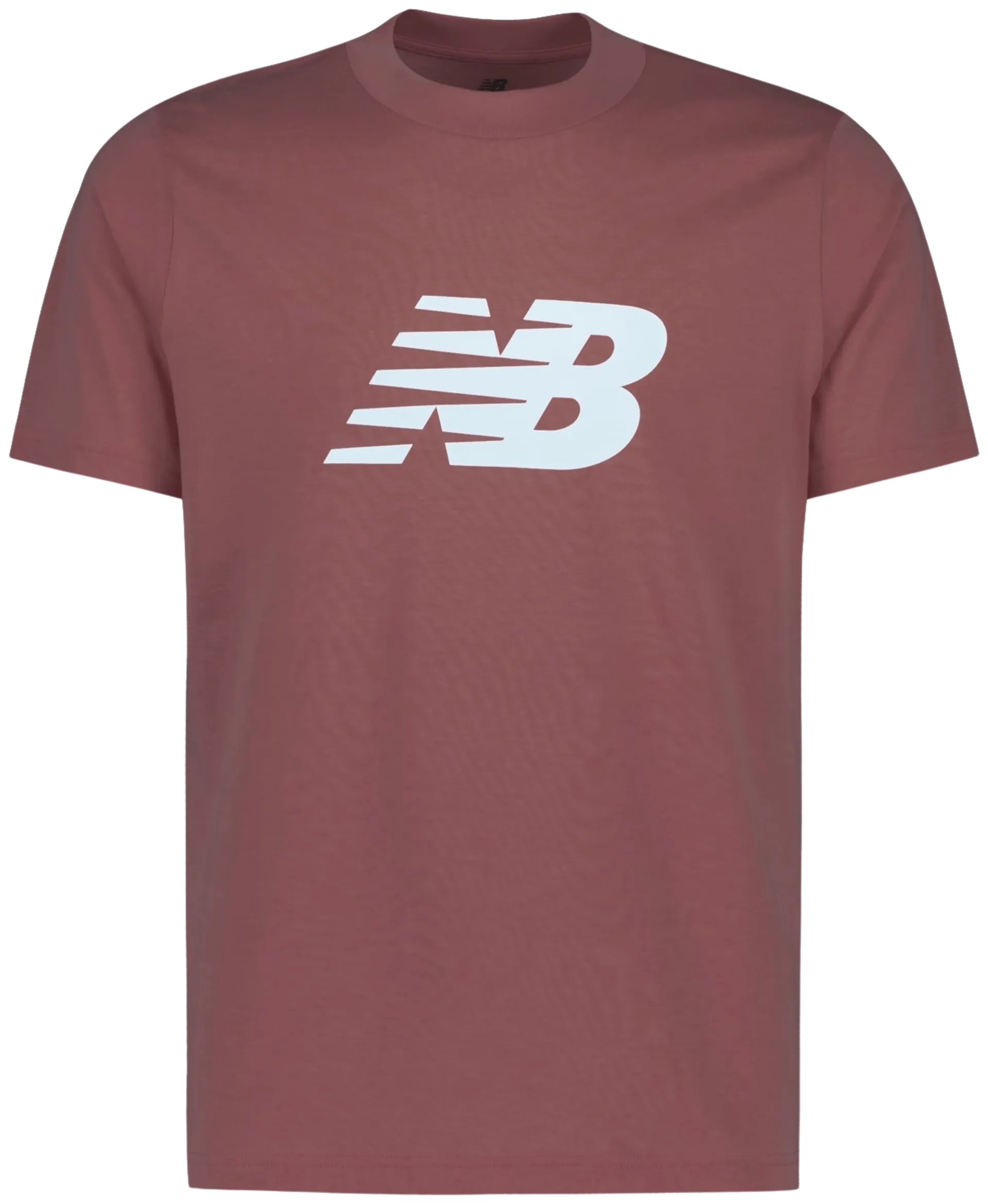 New Balance miesten t-paita Sport Linear Graphic Tee - WASHED BURGUNDY