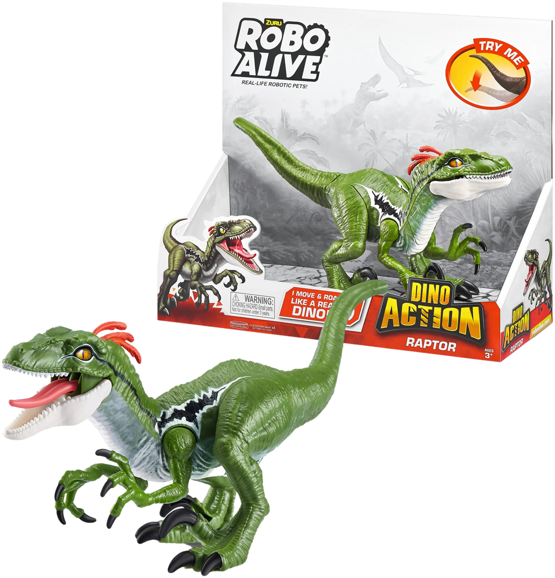 Robo Alive robottidinosaurus Dino Action Raptor - 1
