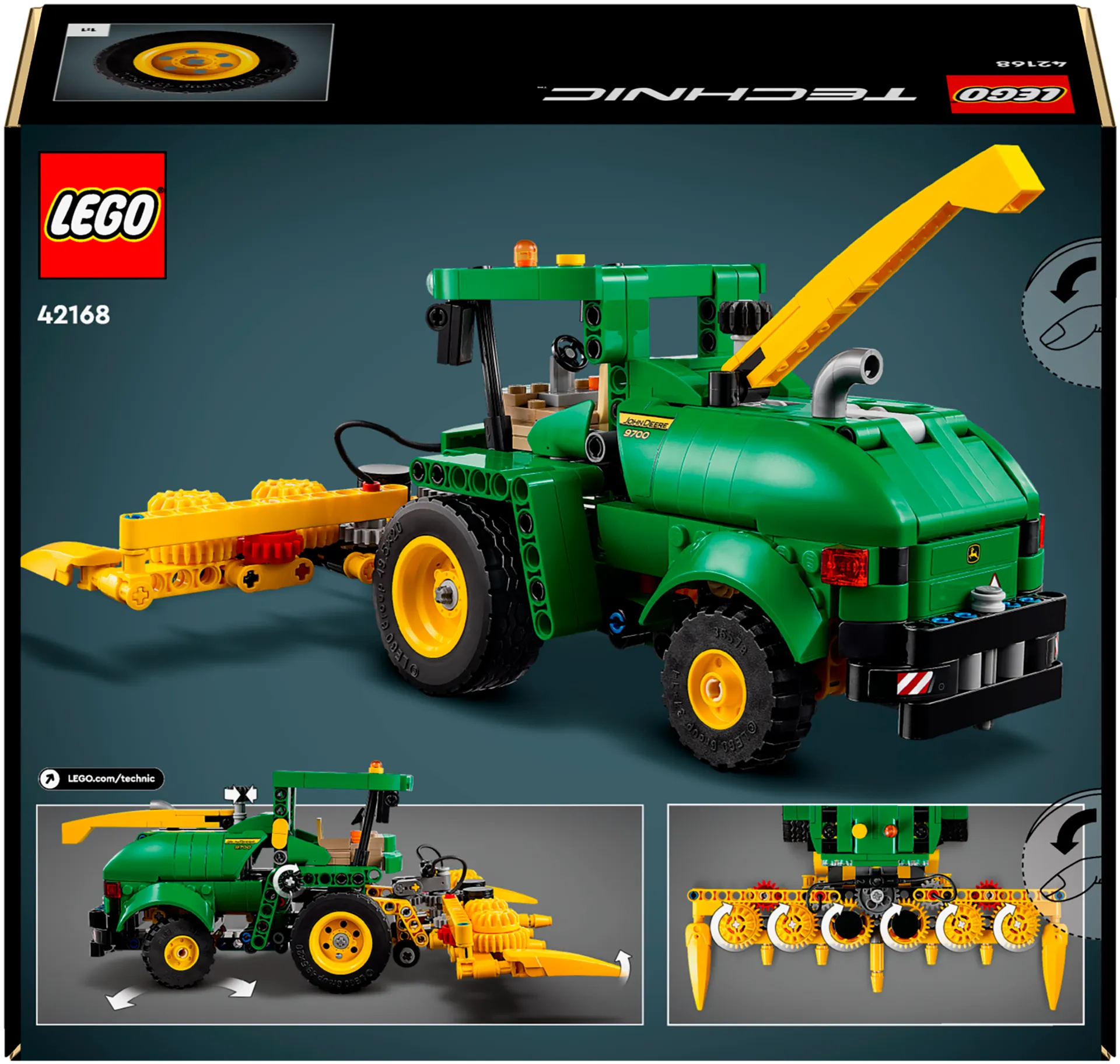 LEGO Technic 42168 John Deere 9700 Forage Harvester - 3