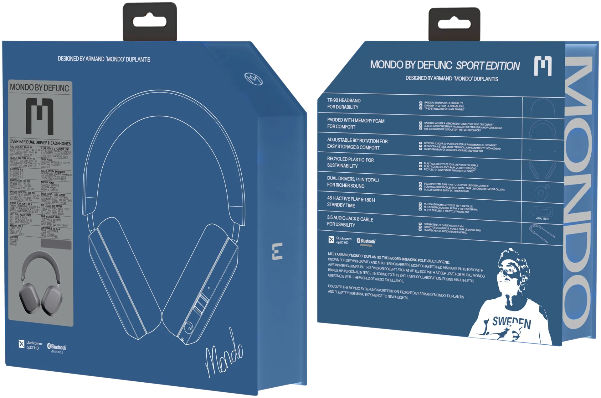 Mondo Bluetooth sankakuulokkeet Sport Edition - 2