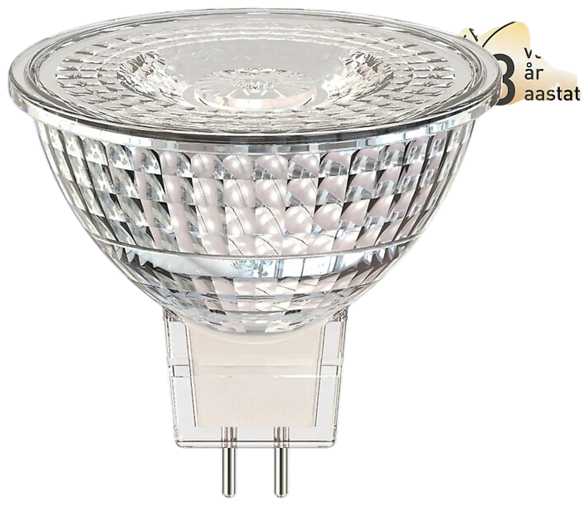 Airam LED 6,2W kohdelamppu 12V 520lm/850cd 2700K - 2