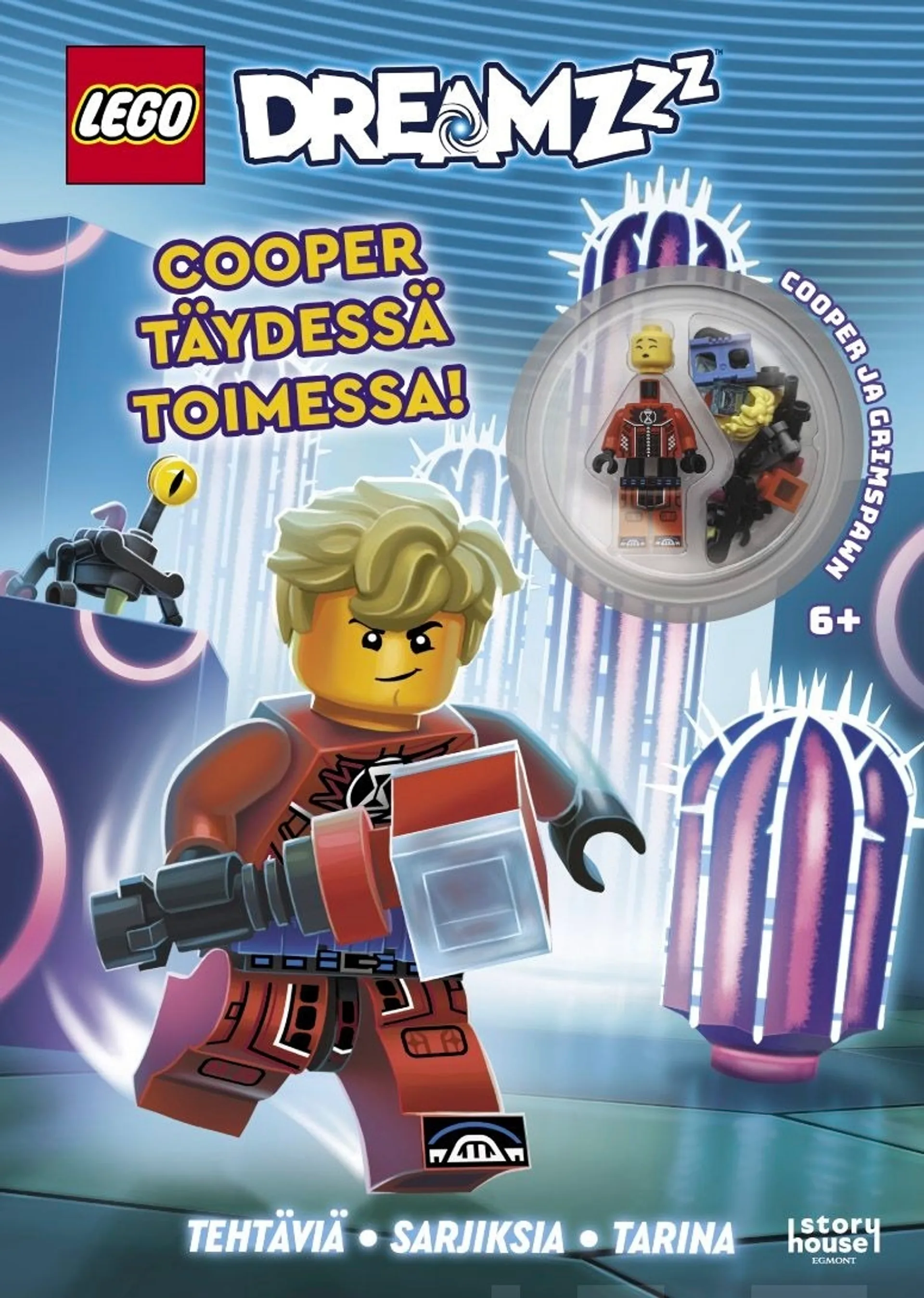 LEGO DREAMZzz Cooper täydessä toimessa - Puuhakirja lelulla