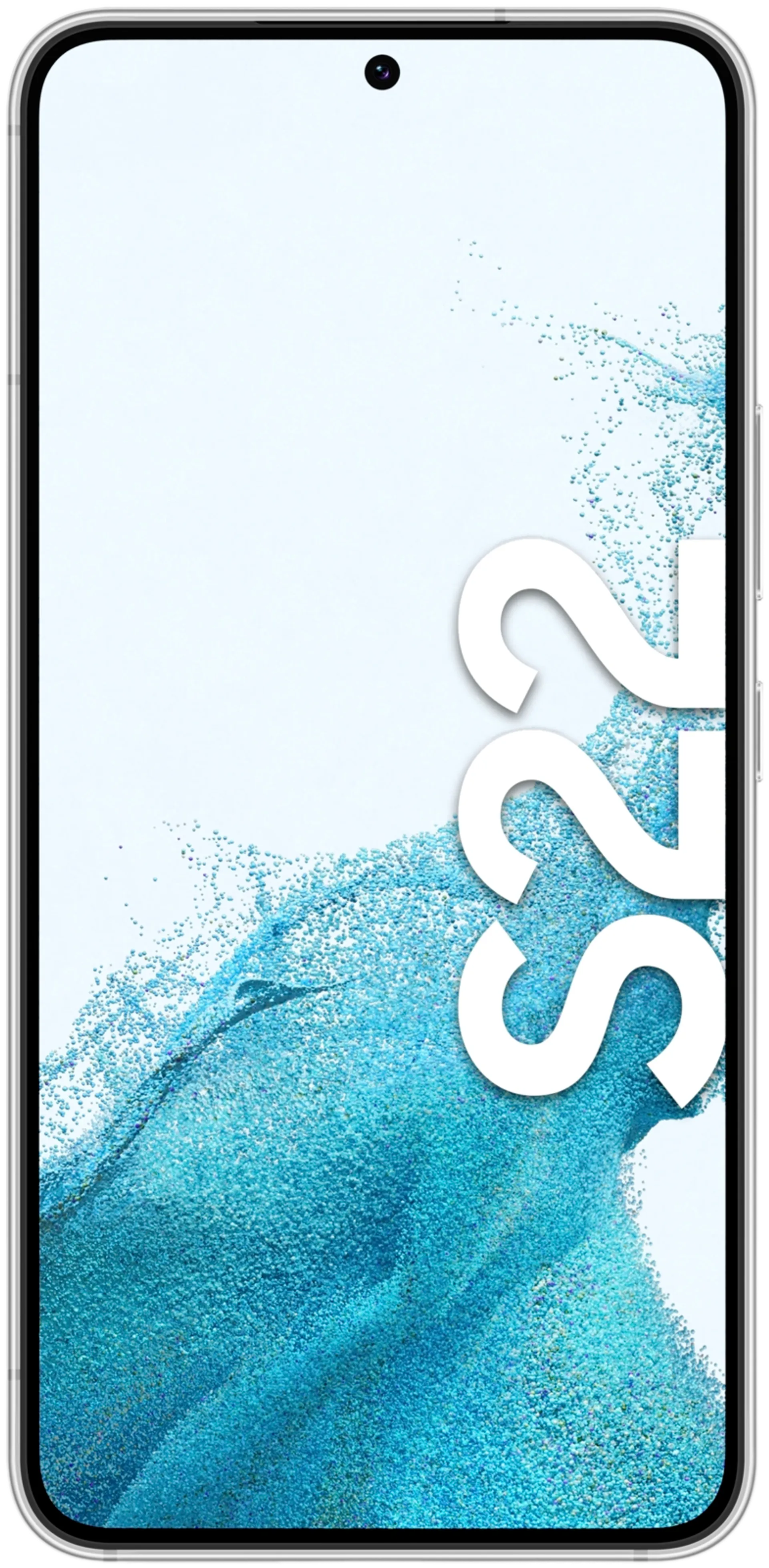 Samsung Galaxy S22 5G 128GB valkoinen älypuhelin - 1