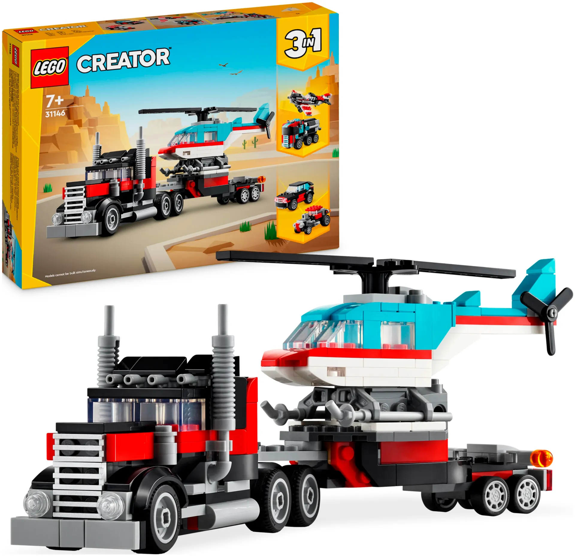 LEGO Creator 31146 Lava-auto ja helikopteri - 1
