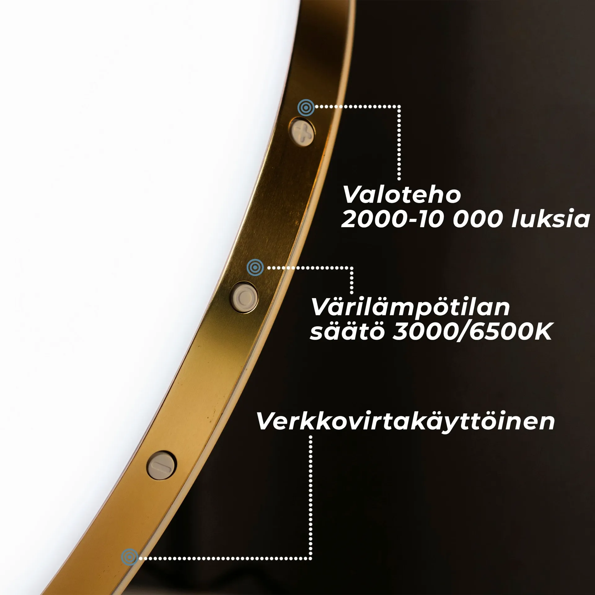 Lykke Kirkasvalolamppu Premium 3000 - 6