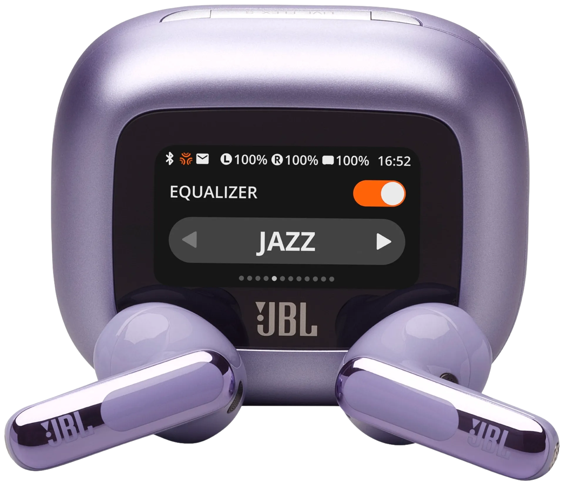 JBL Bluetooth vastamelunappikuulokkeet Live Flex 3 violetti - 2