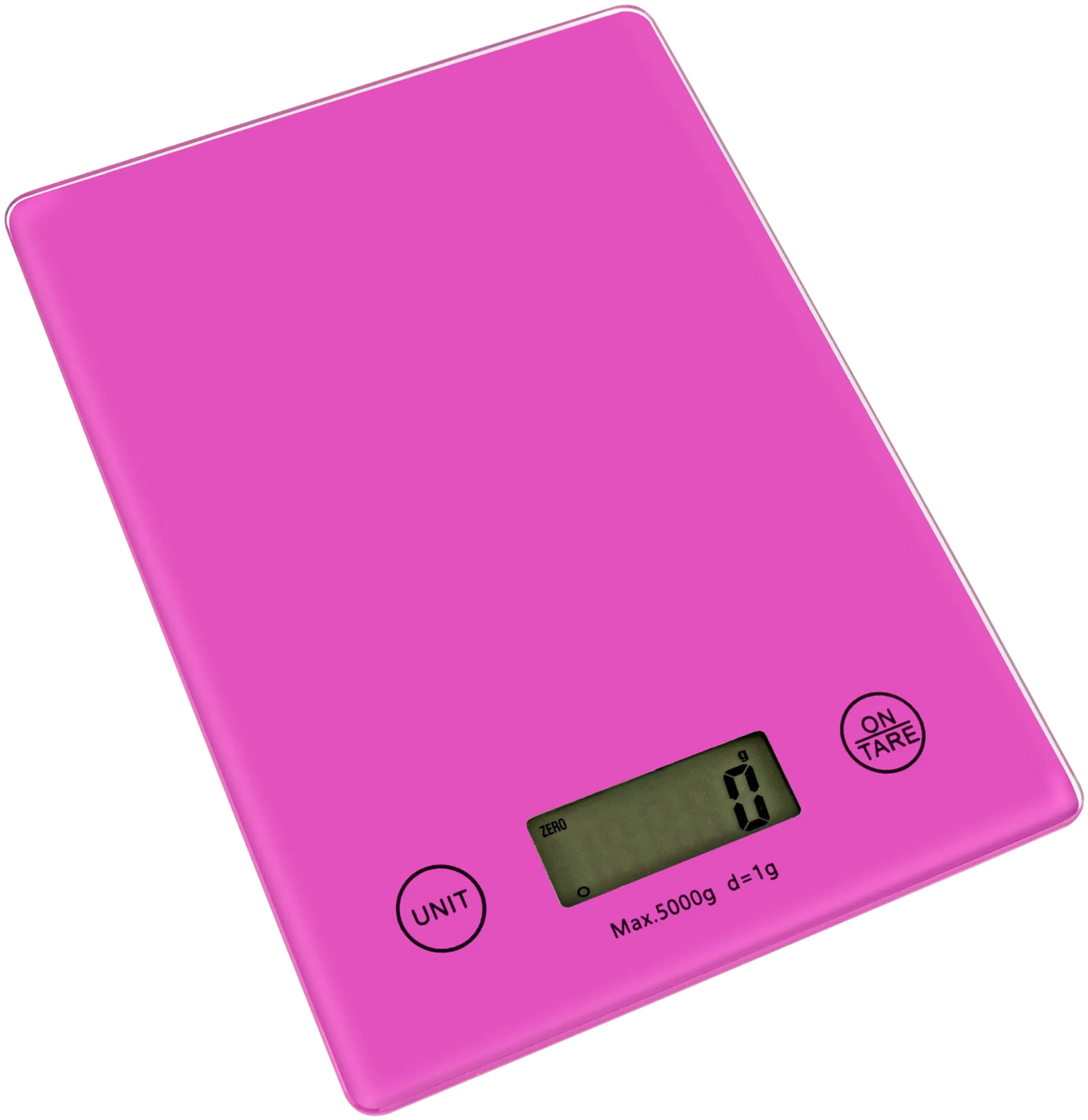 House elektroninen keittiövaaka pinkki