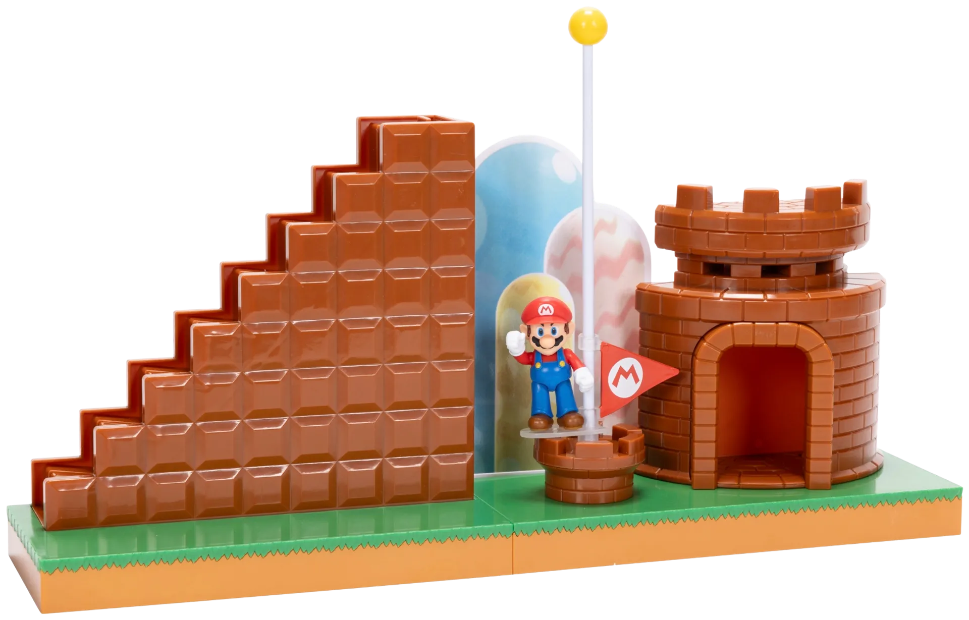 Nintendo leikkisetti Super Mario 2.5" Level End Playset - 13