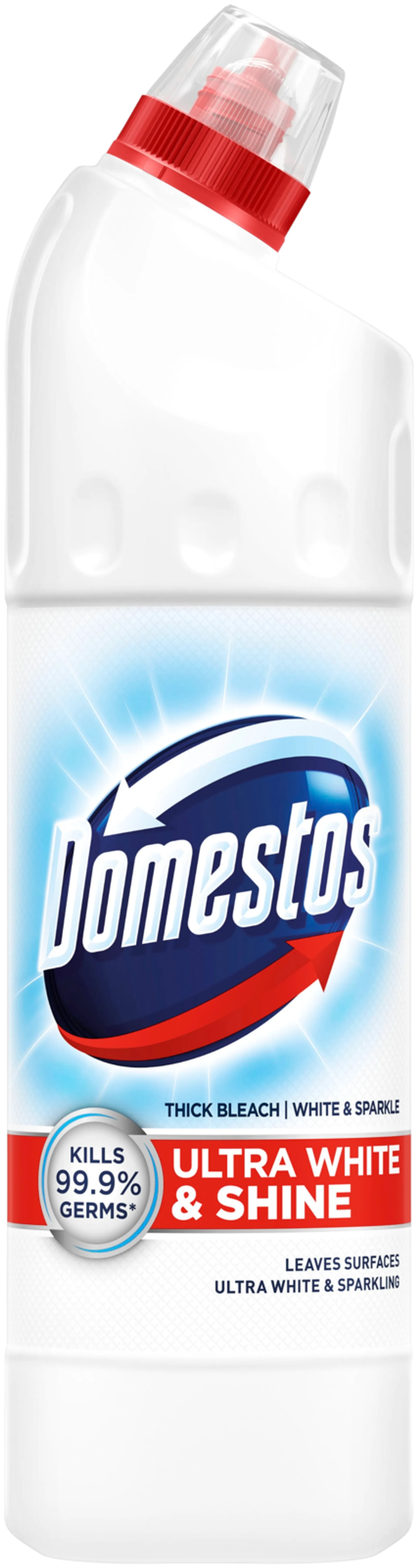 Domestos Ultra White & Shine WC:n puhdistusaine Valkaiseva 750 ml