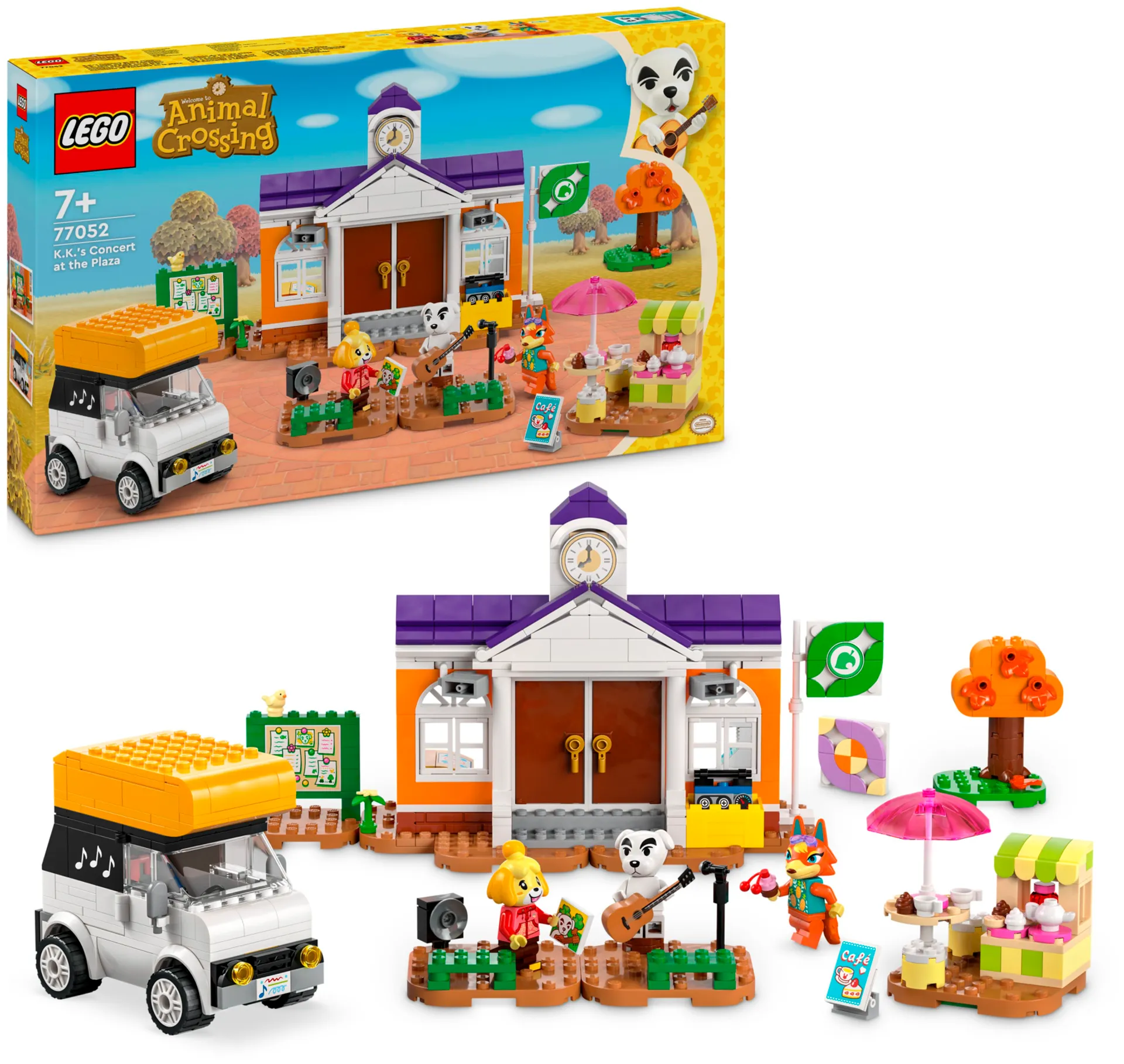 LEGO® Animal Crossing™ 77052 - K.K.:n konsertti aukiolla - 1