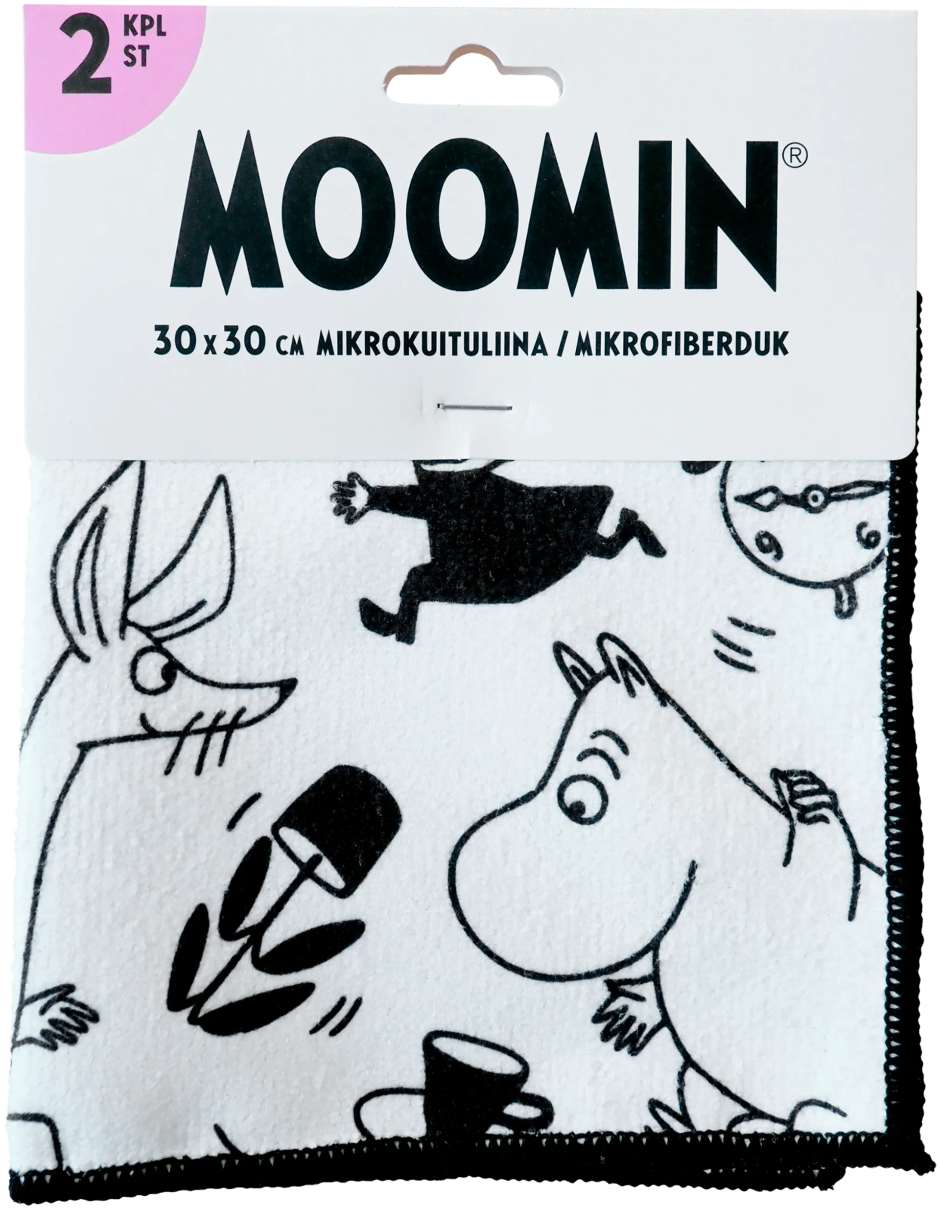 Moomin mikrokuituliina 2-pack - 1