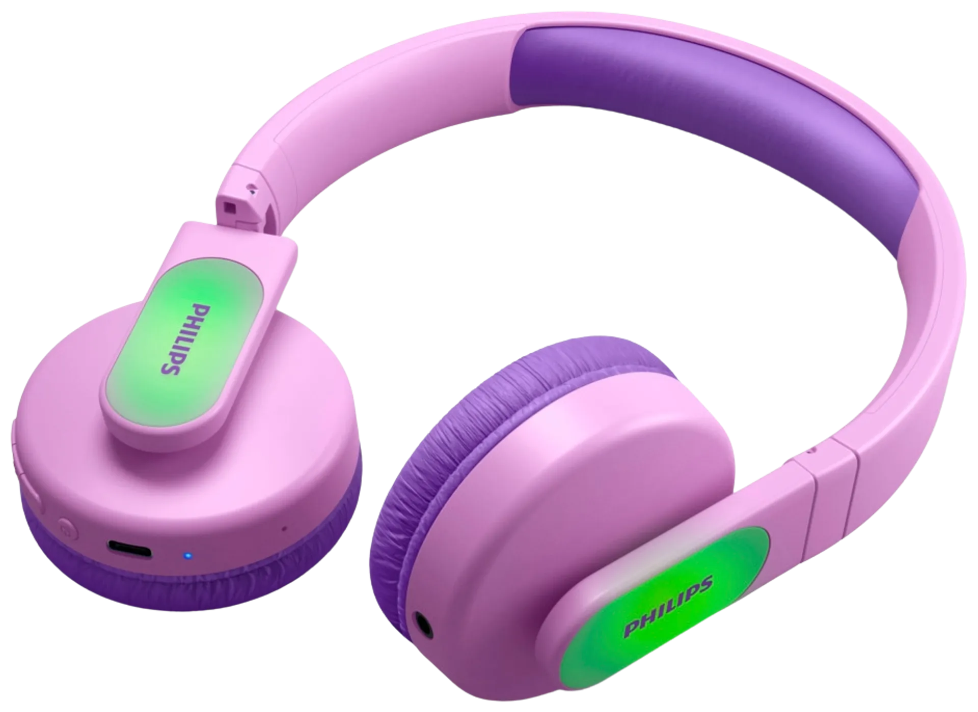 Philips lasten Bluetooth sankakuulokkeet TAK4206PK pinkki - 1