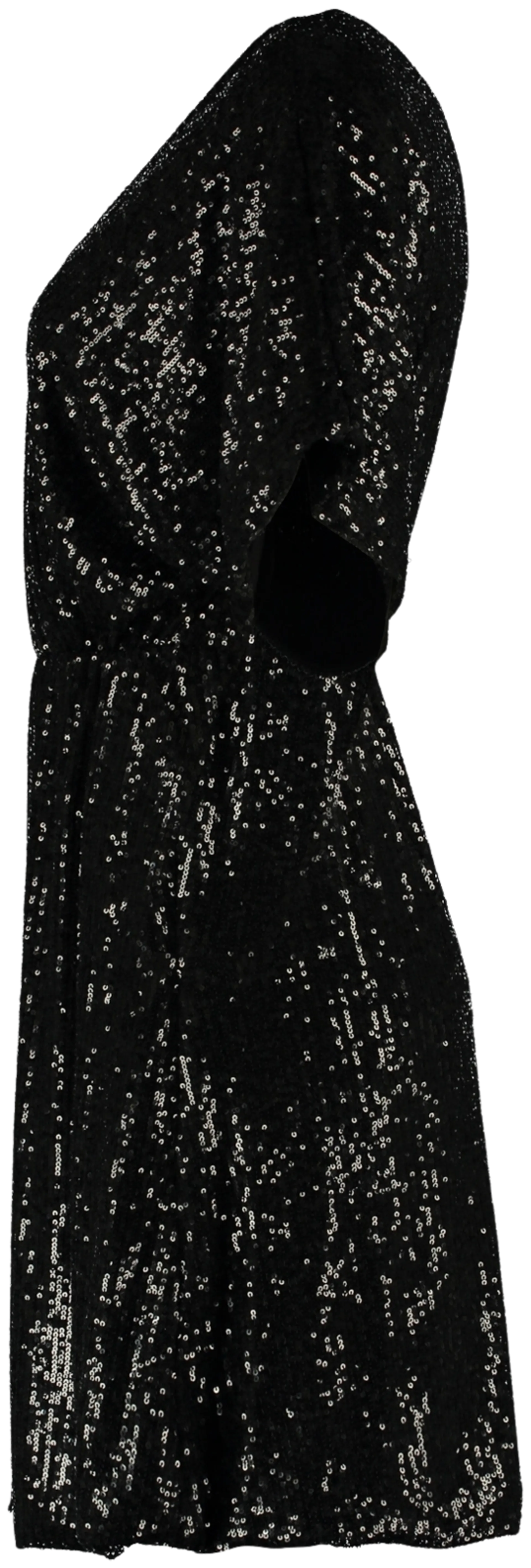 Hailys naisten mekko Salina musta - black sequins - 2