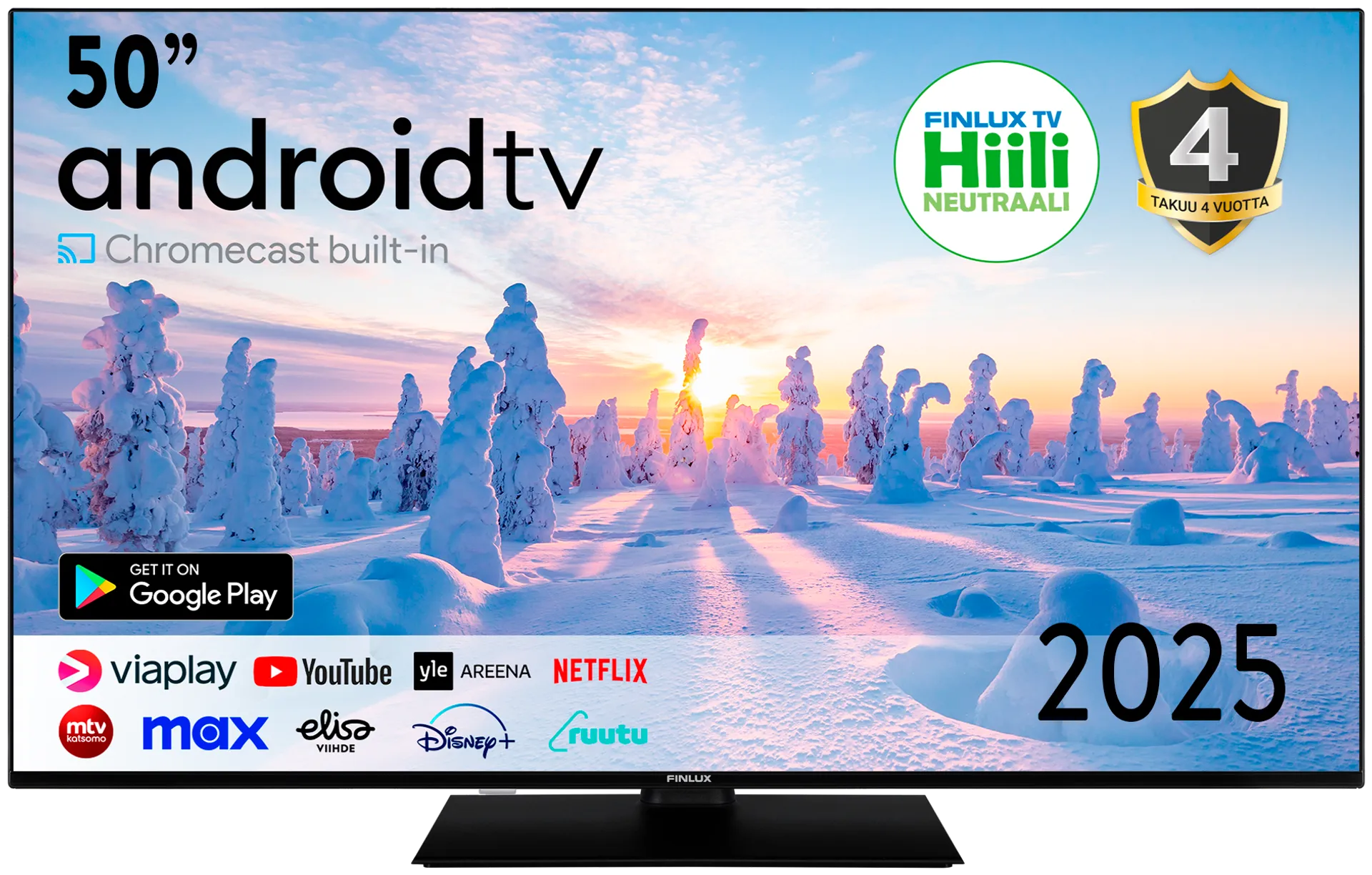 Finlux 50" 4K UHD Android Smart LED TV 50G9.2ACMI - 3