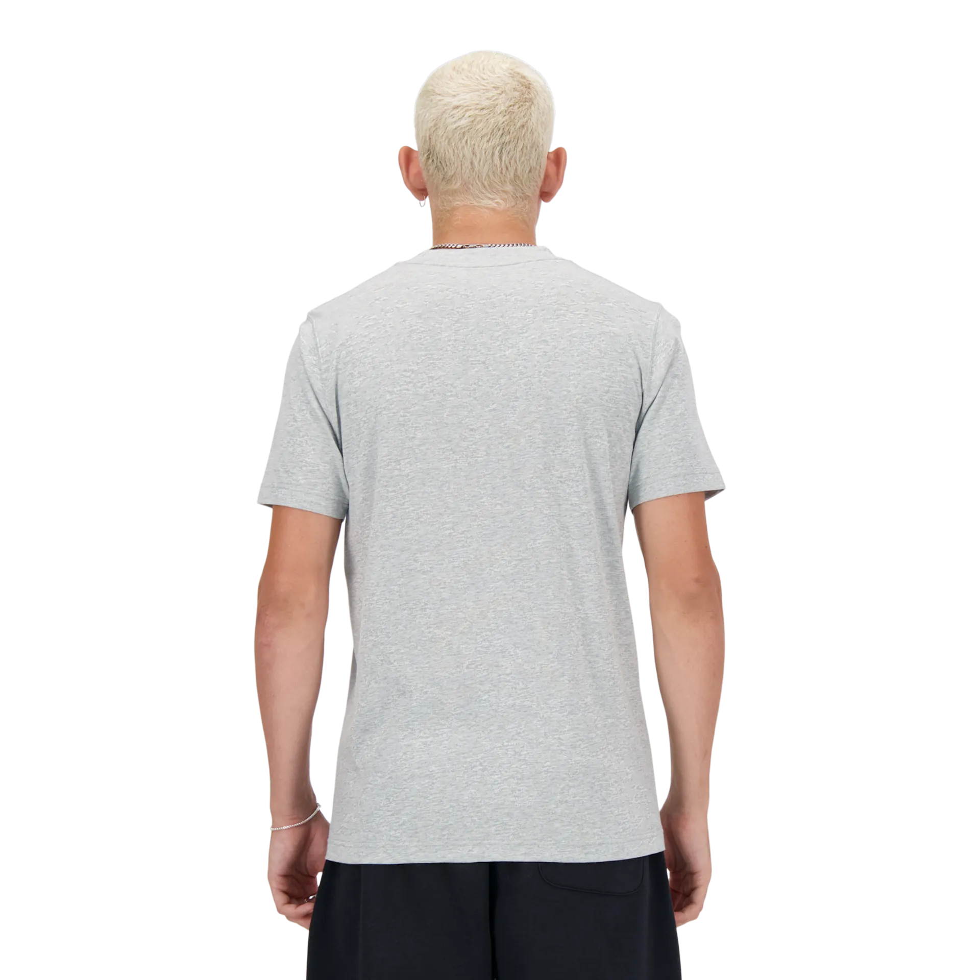 New Balance miesten t-paita Stacked Logo - ATHLETIC GREY - 3