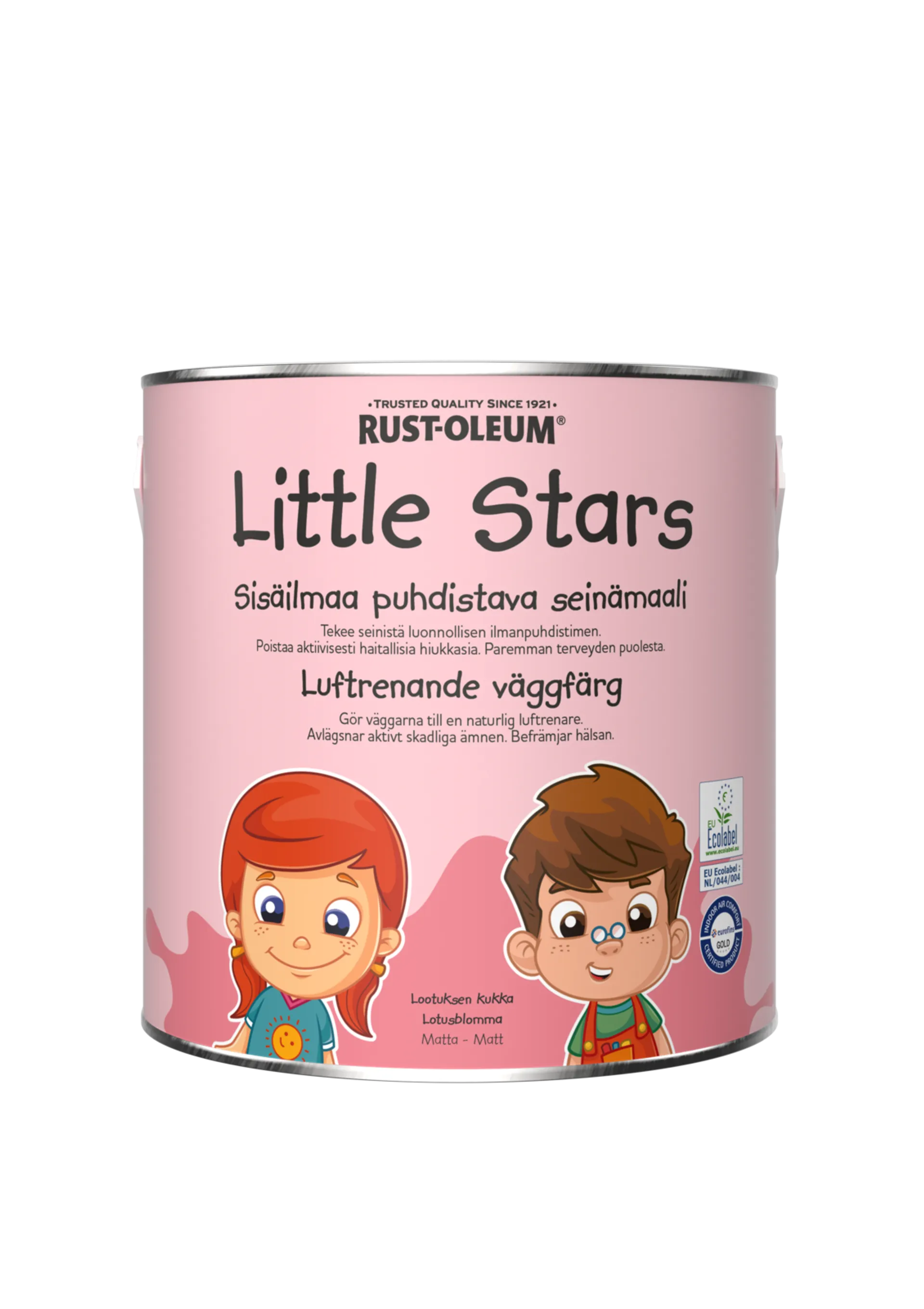 Rust-Oleum Little Stars Sisäilmaa puhdistava Seinämaali 2,5L Lootuksen kukka