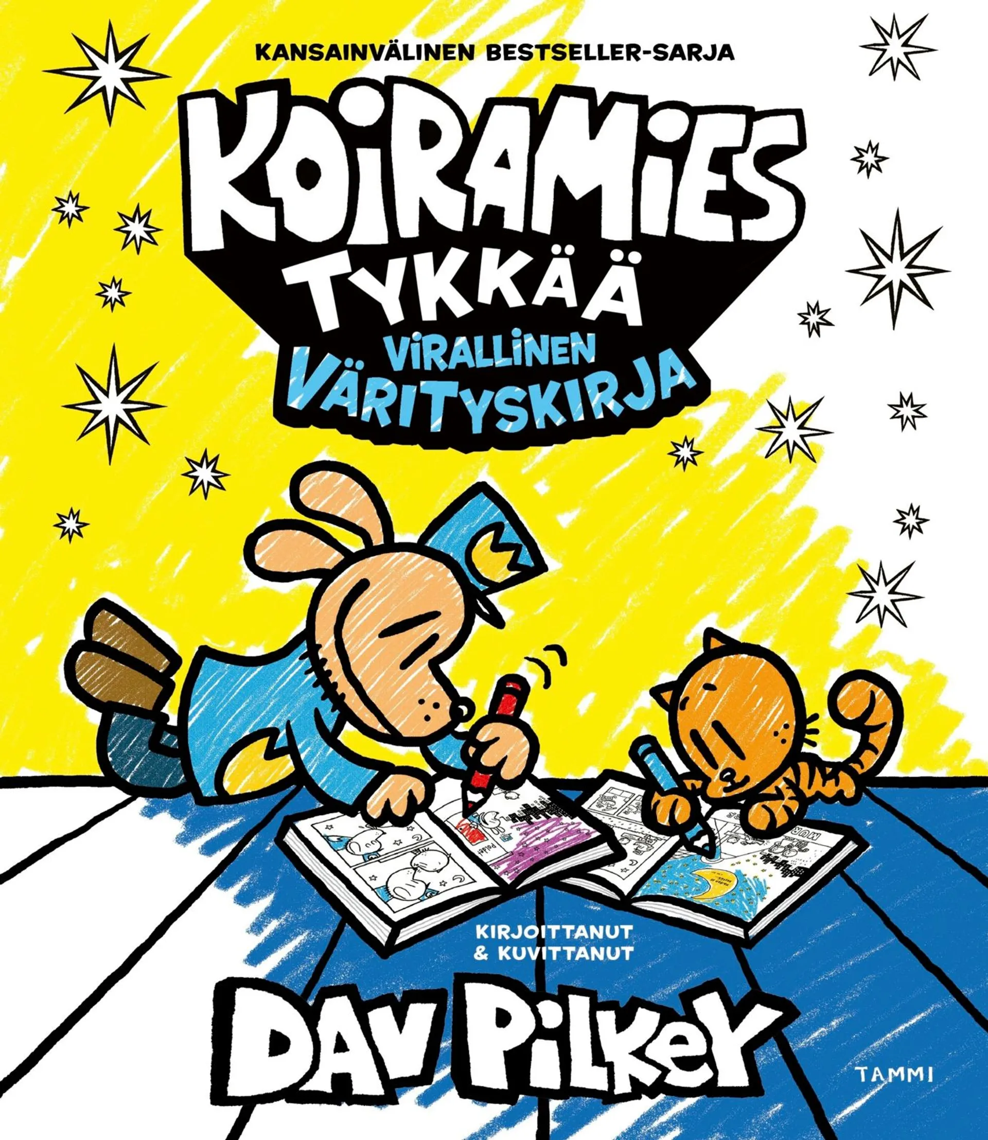 Pilkey, Koiramies tykkää. Virallinen värityskirja