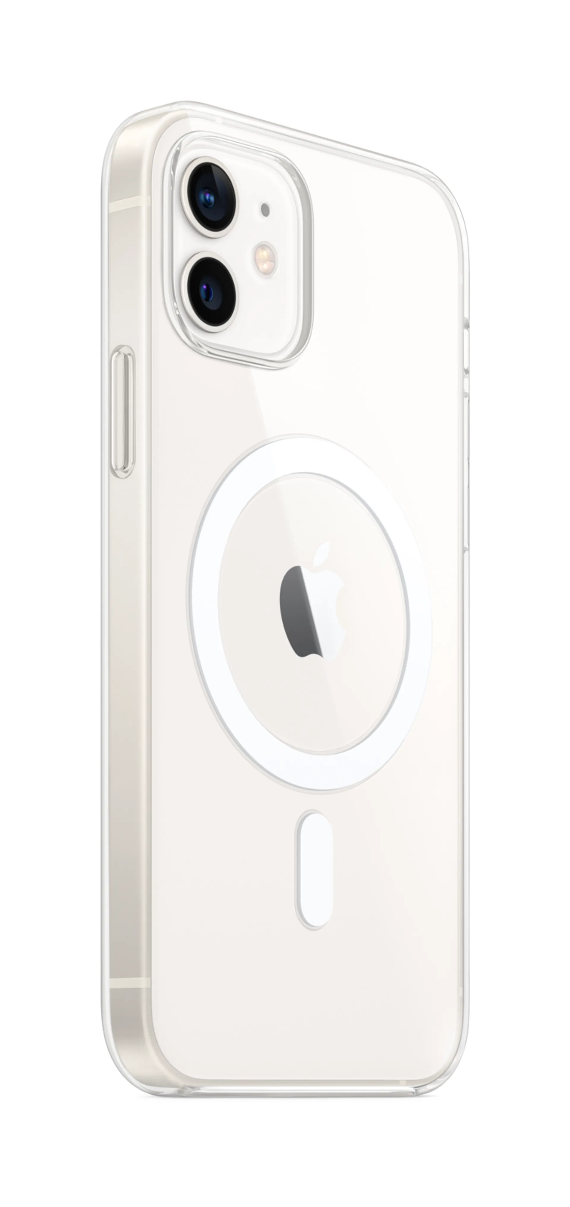 APPLE iPhone 12/12 Pro silikonikuori MagSafe yhteensopivuudella, kirkas - 3
