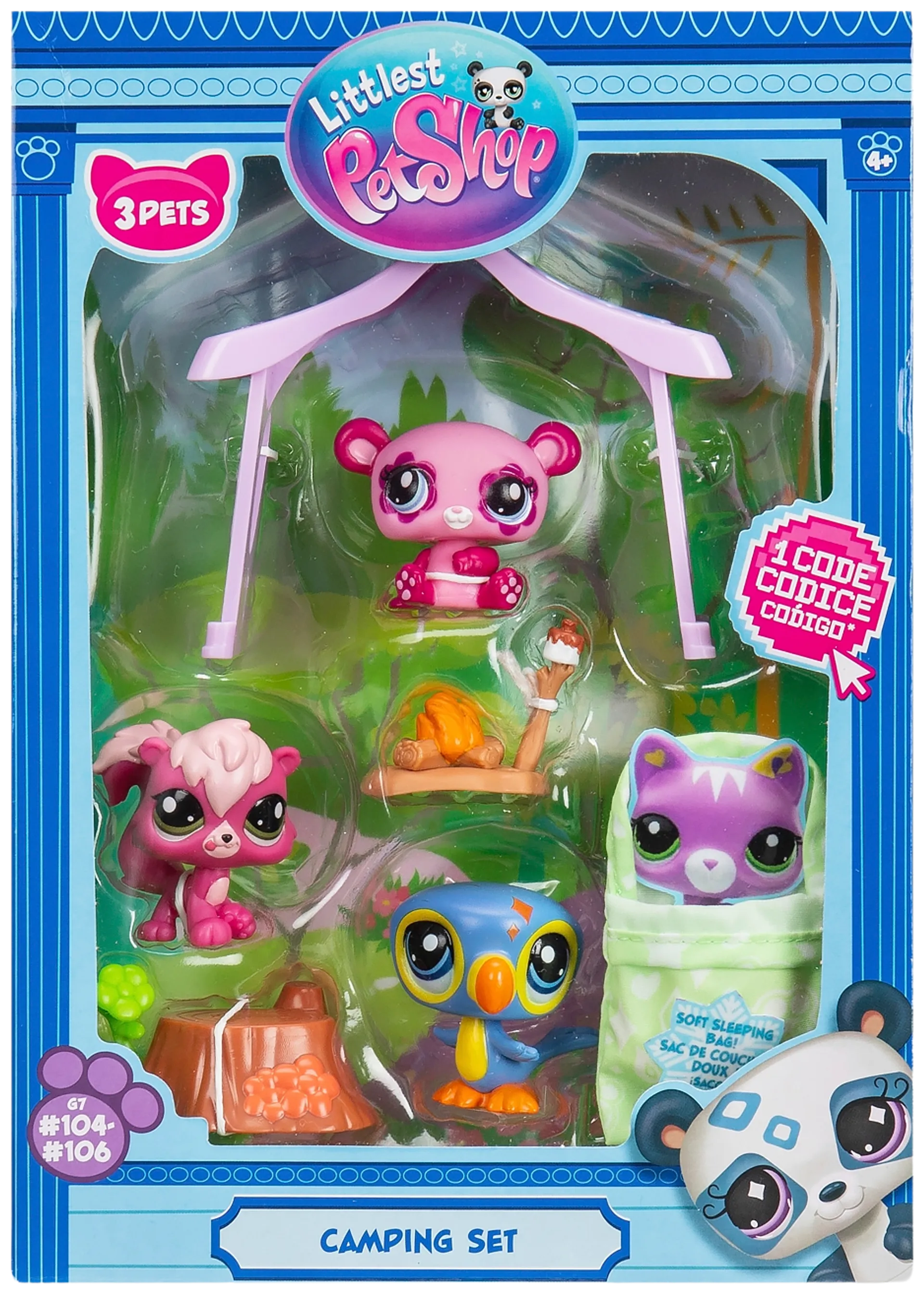 Littlest Pet Shop Camping setti - 1