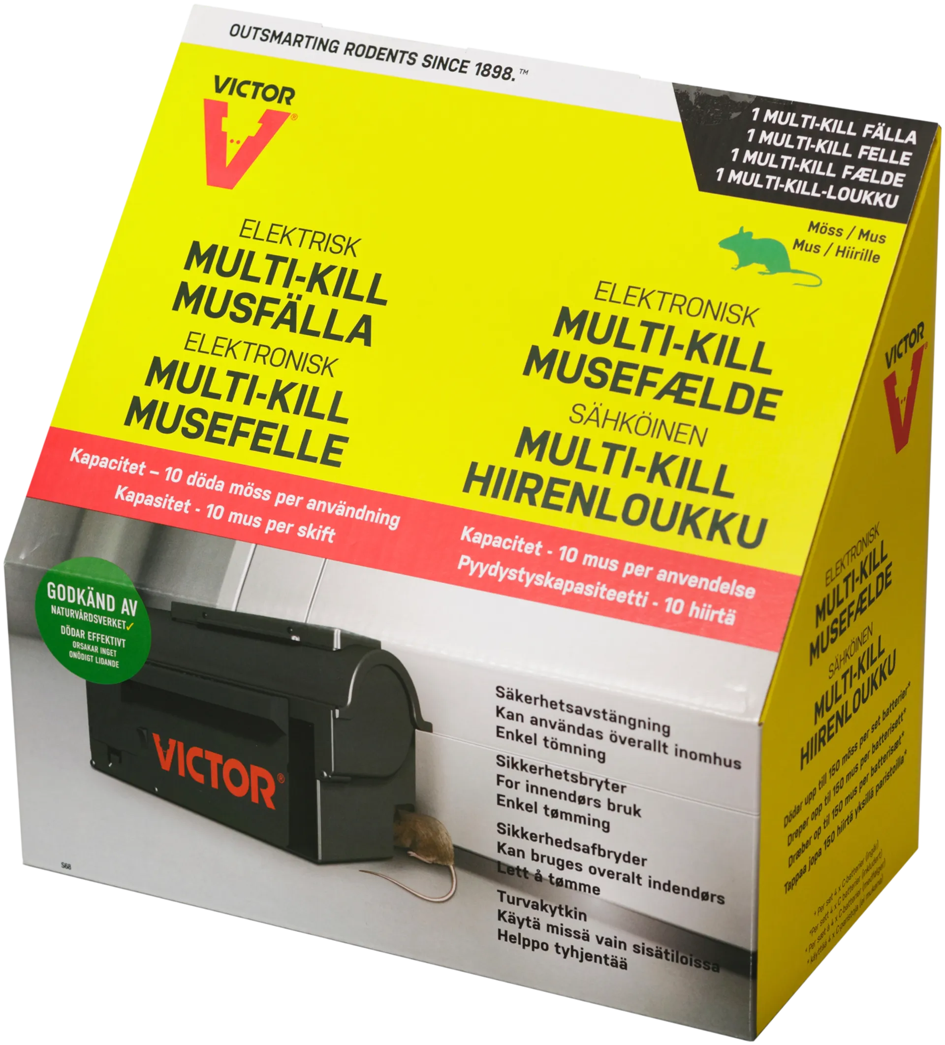 Victor multikill sähköinen hiirenloukku - 11