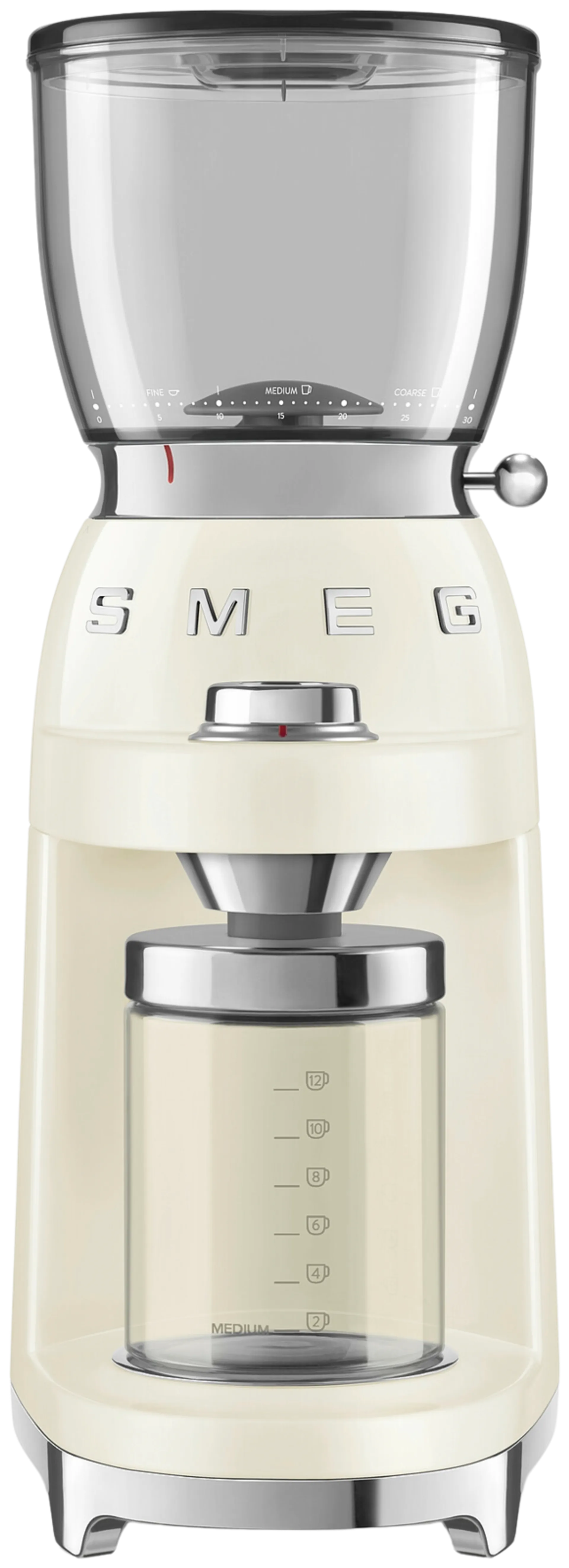 Smeg kahvimylly CGF11CREU, kermanvalkoinen - 1