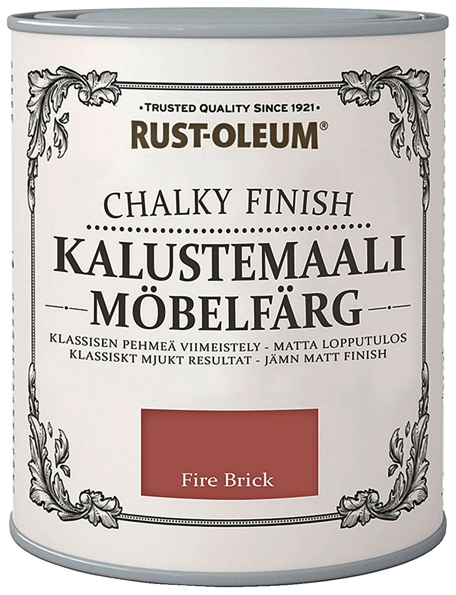 Rust-Oleum Chalky Finish Kalustemaali 750ml Fire Brick - 1