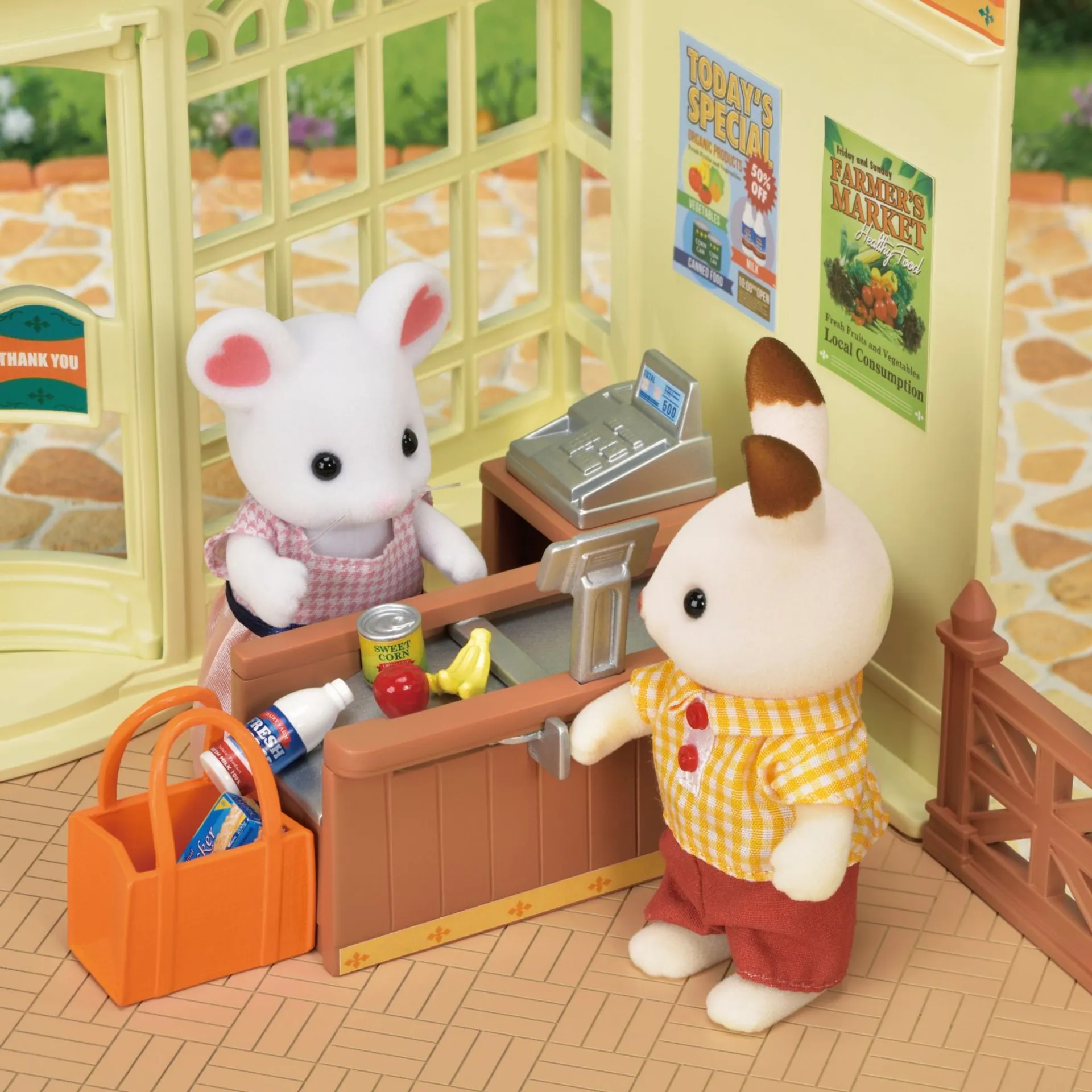 Sylvanian Families Kylän supermarket - 4