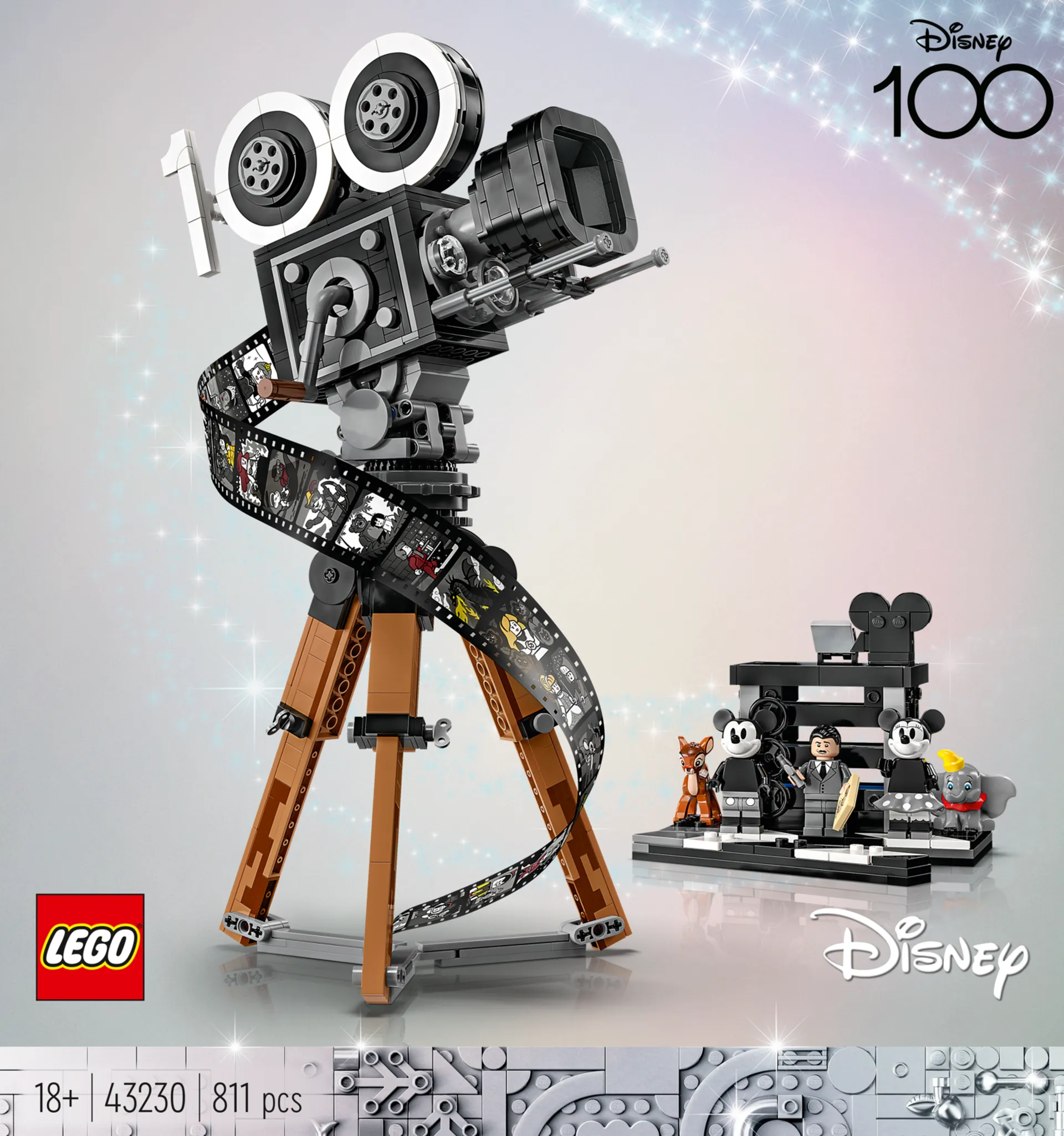 LEGO Disney Classic 43230 Walt Disneylle omistettu kamera - 3