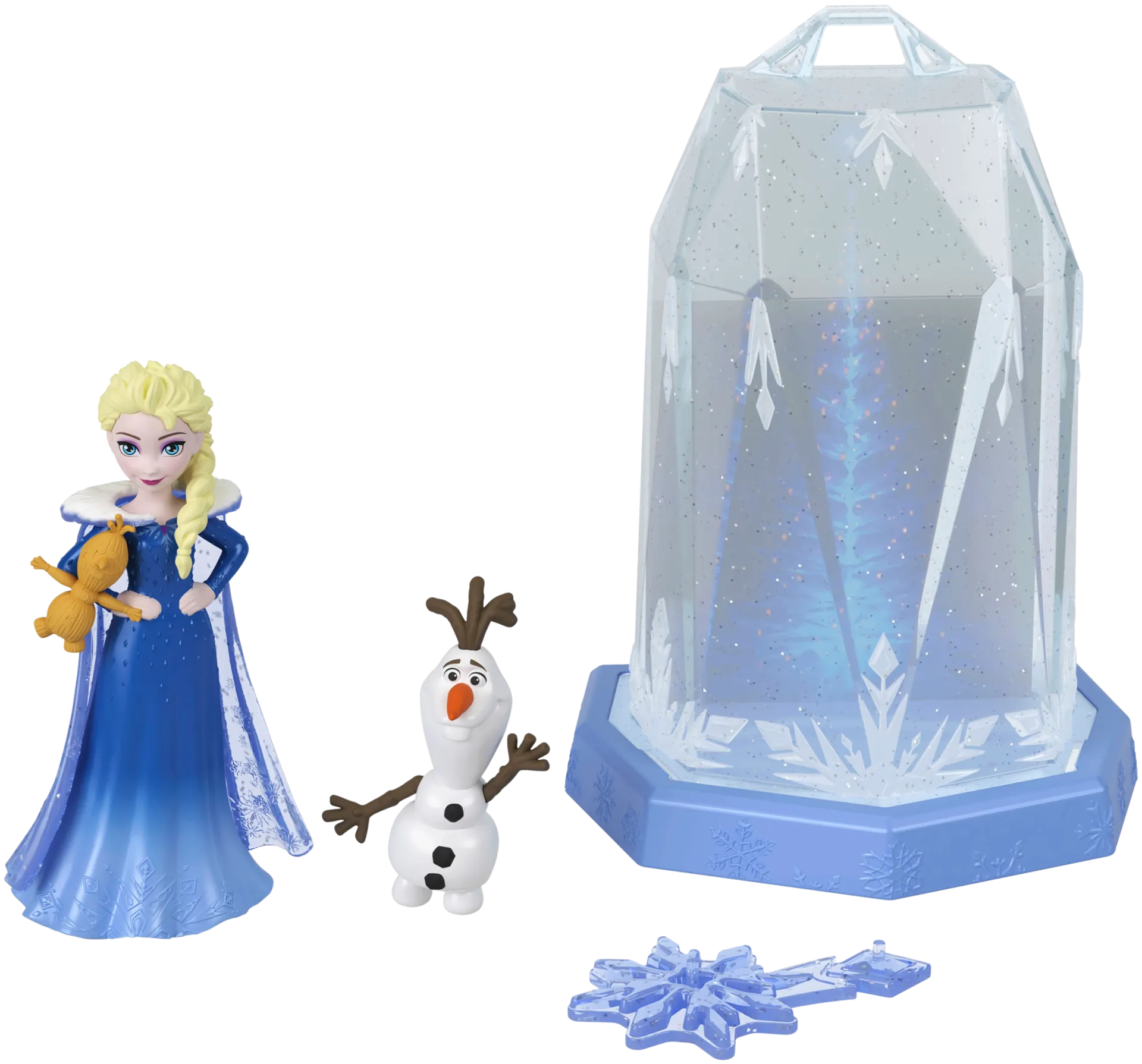 Disney Princess pikkunukke yllätyspakkauksessa Frozen Ice Reveal Squishy, erilaisia - 4