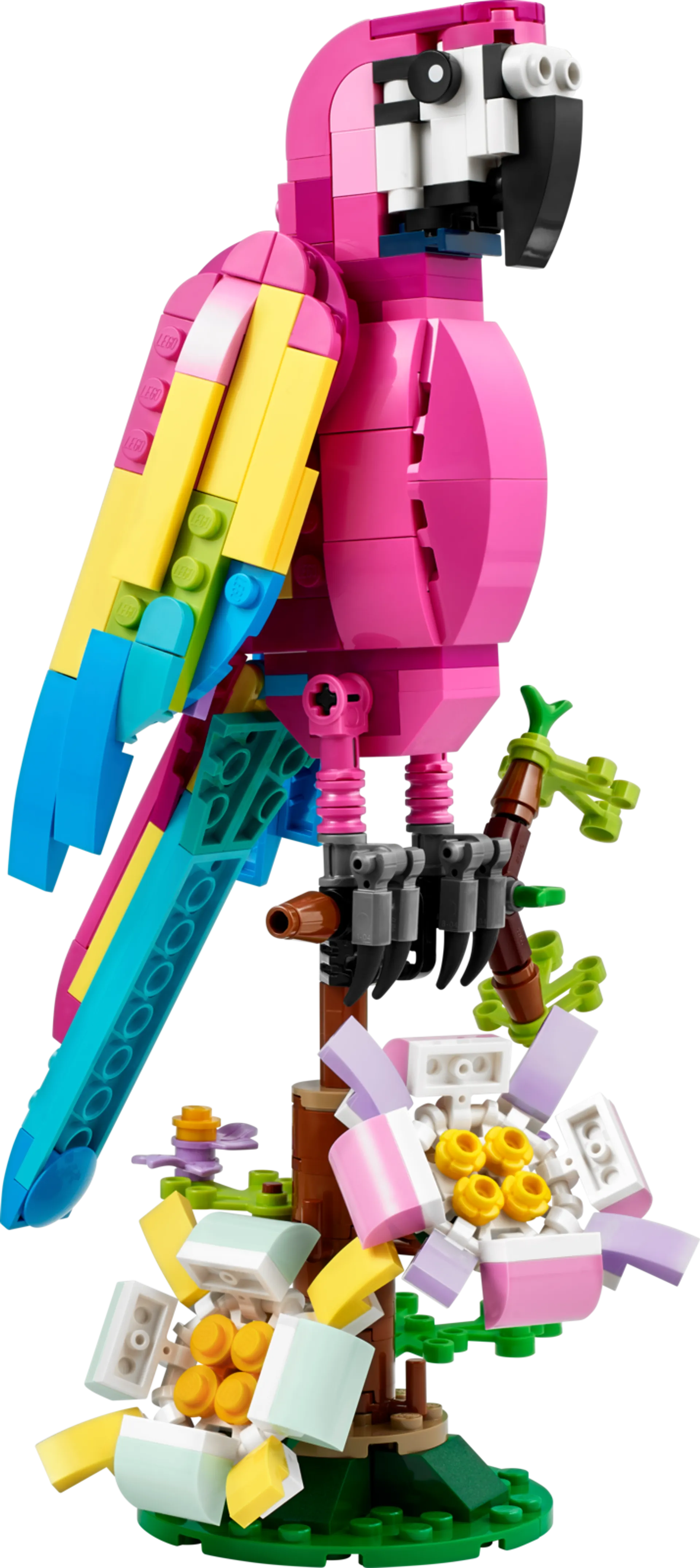 LEGO Creator 31144 Eksoottinen pinkki papukaija - 5