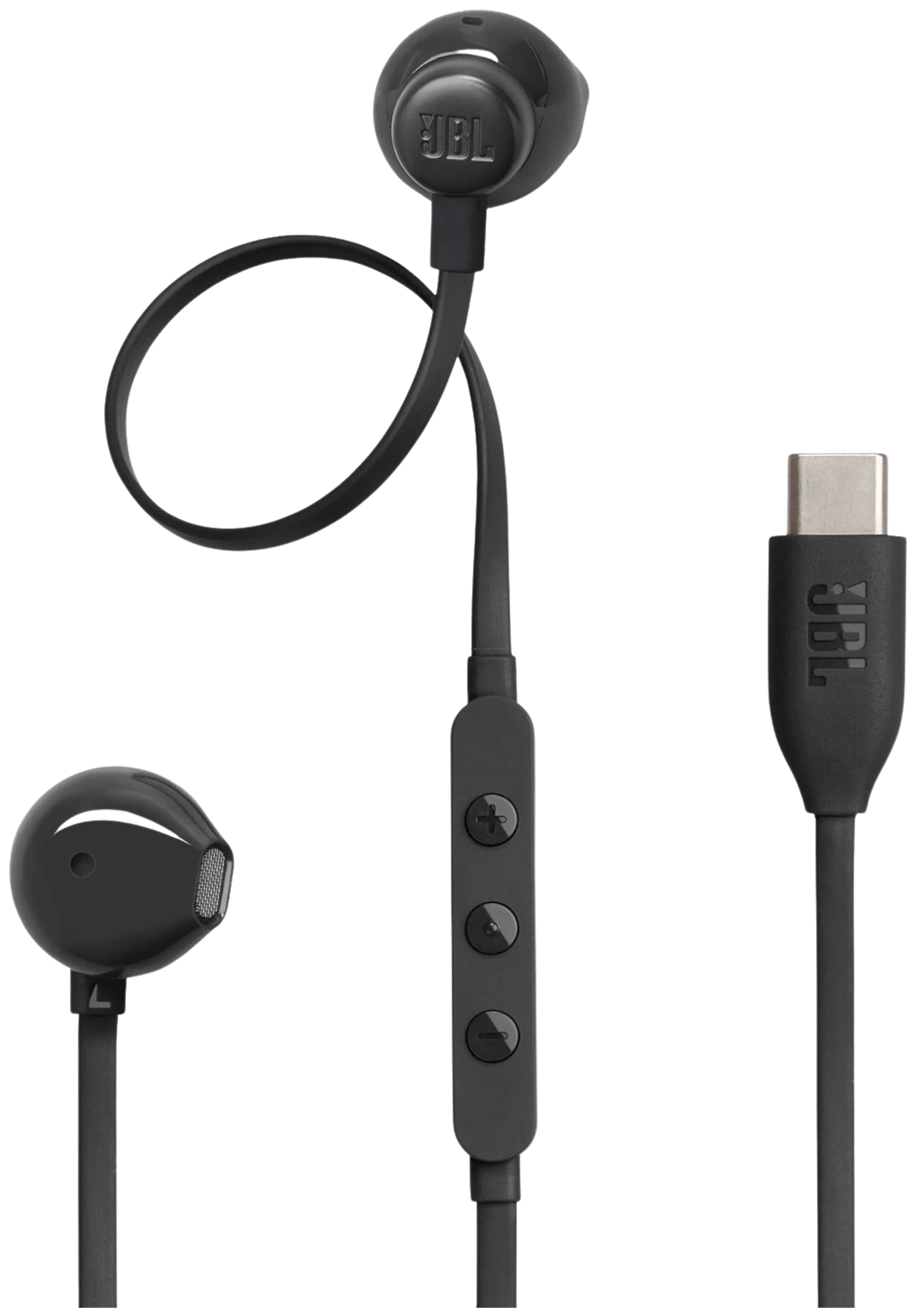 JBL USB-C nappikuulokkeet Tune 305C musta - 1