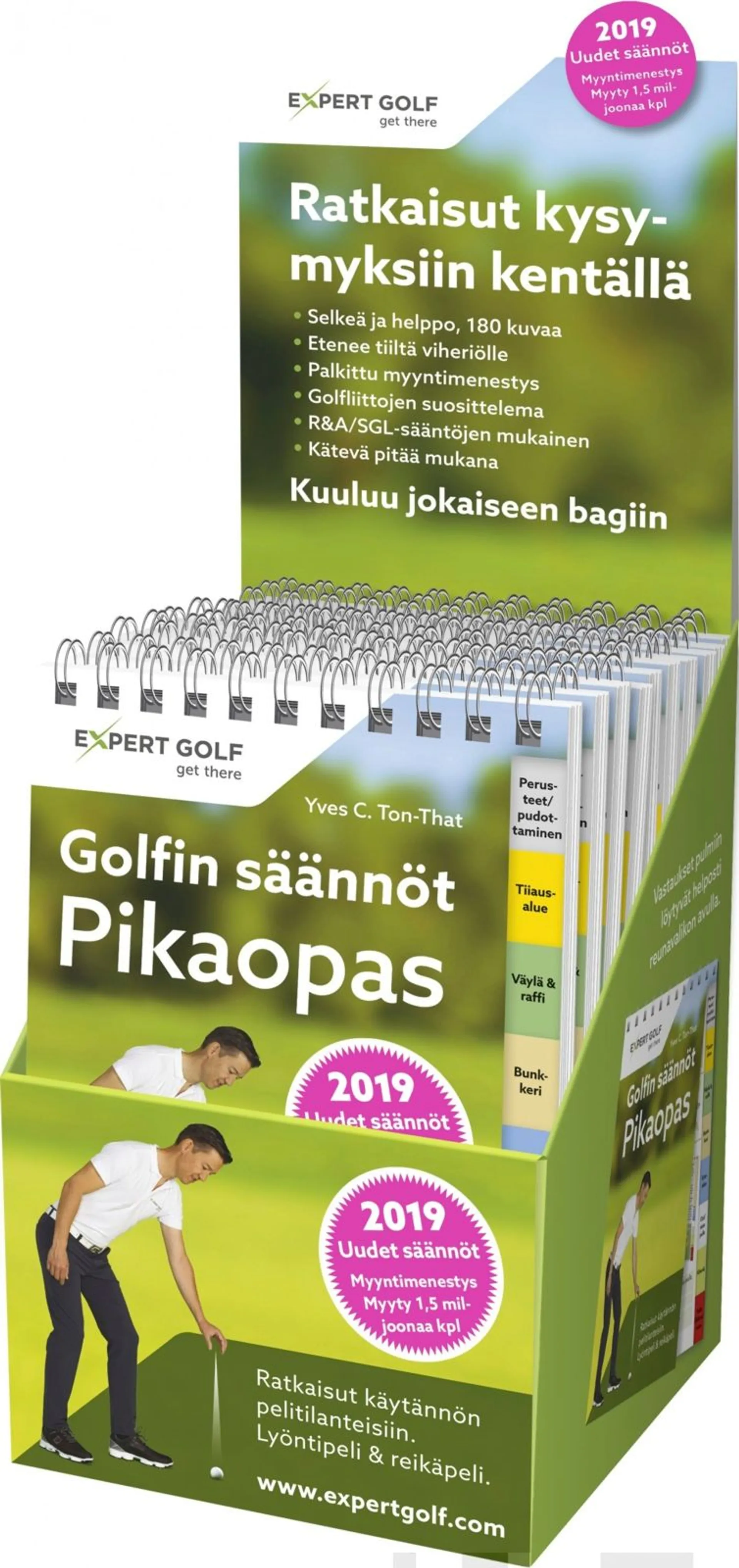 Golfin säännöt Pikaopas (10 kpl) - Ratkaisut käytännön pelitilanteisiin