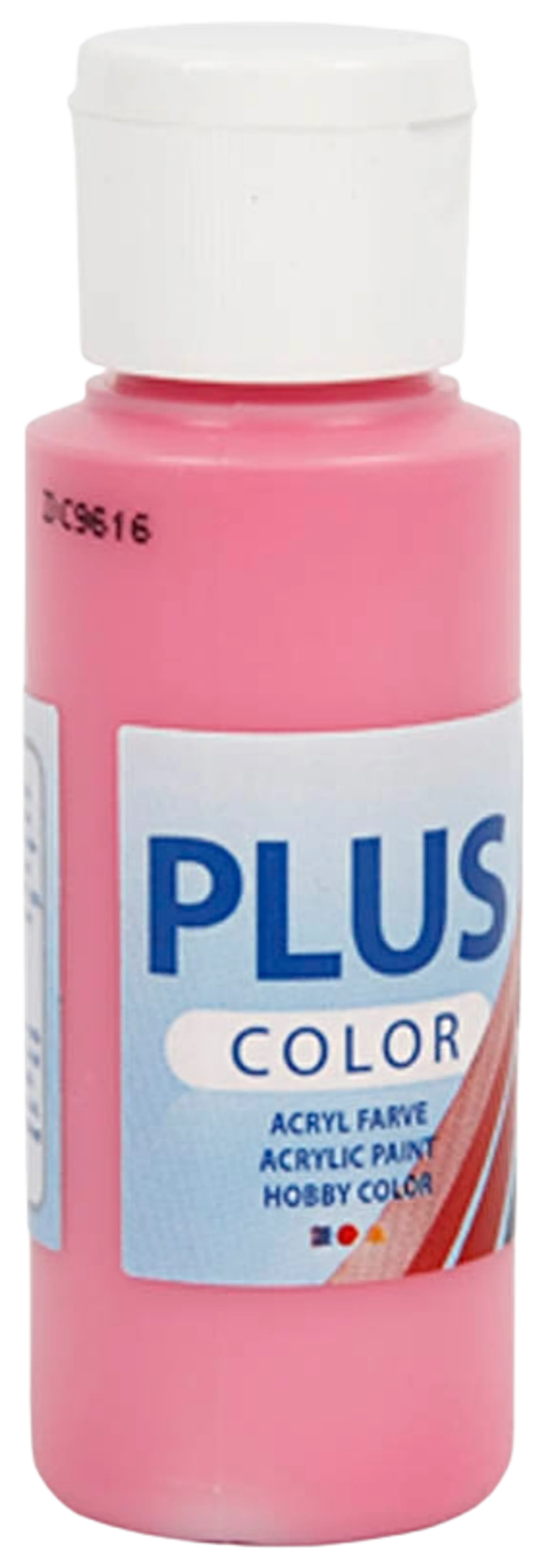 Plus Color askartelumaali 60 ml fuksia - 1