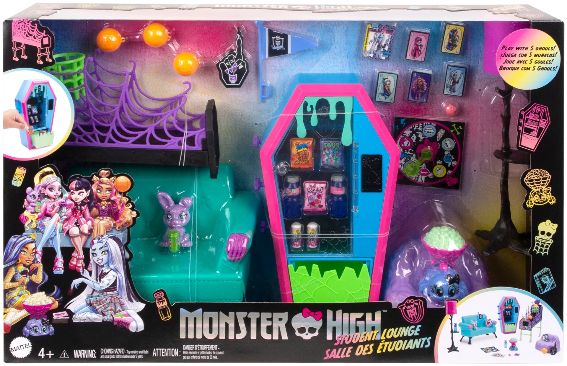 Monster High Student Lounge -leikkisetti - 3