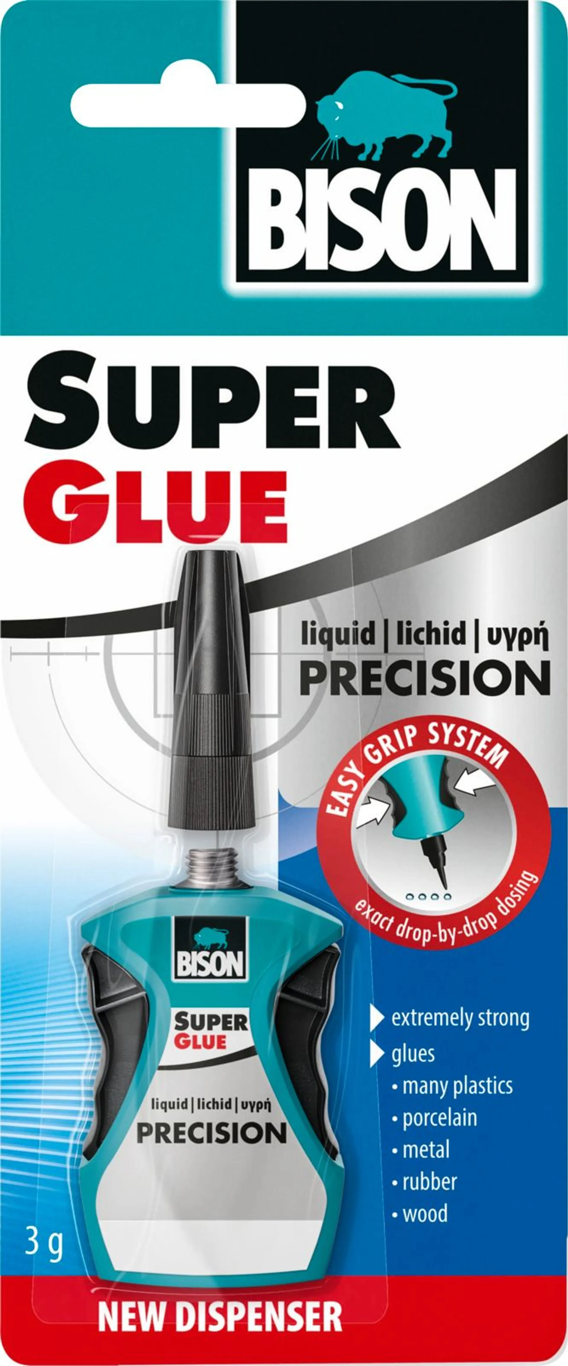 Bison pikaliima Super Glue Precision 3 g