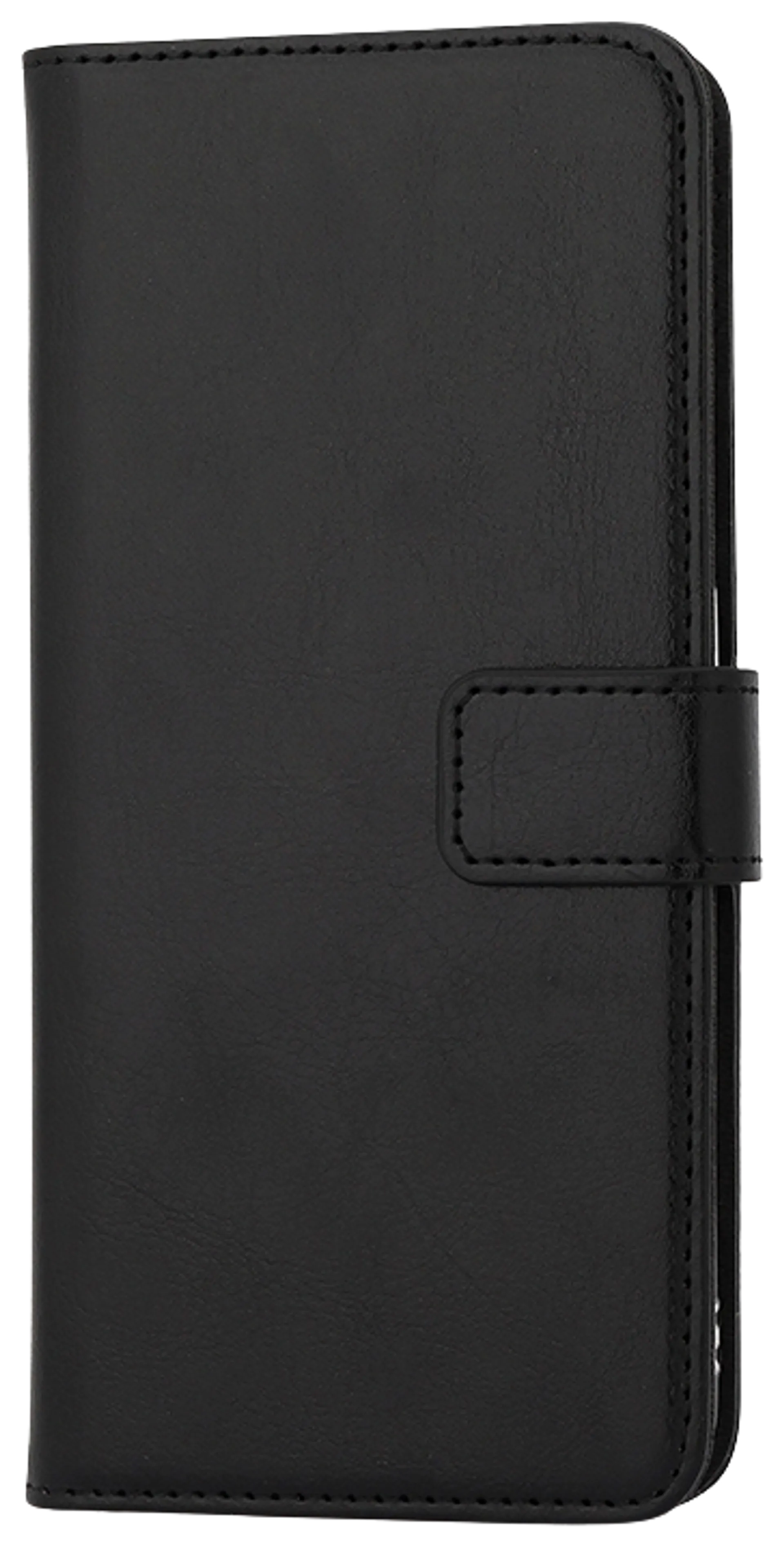 Wave Flap Book Case, OnePlus Nord, Musta - 1