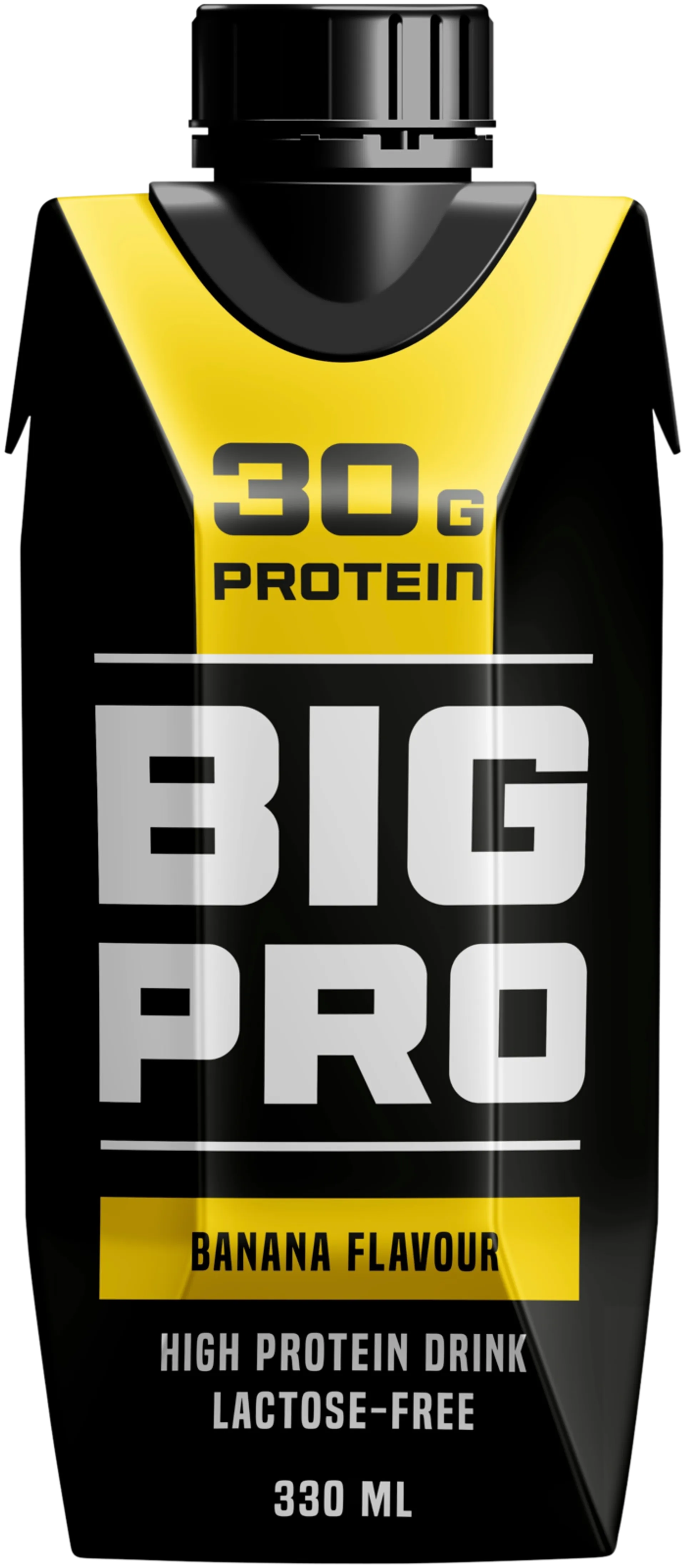 BIG PRO proteiinijuoma banaani 330 ml UHT laktoositon