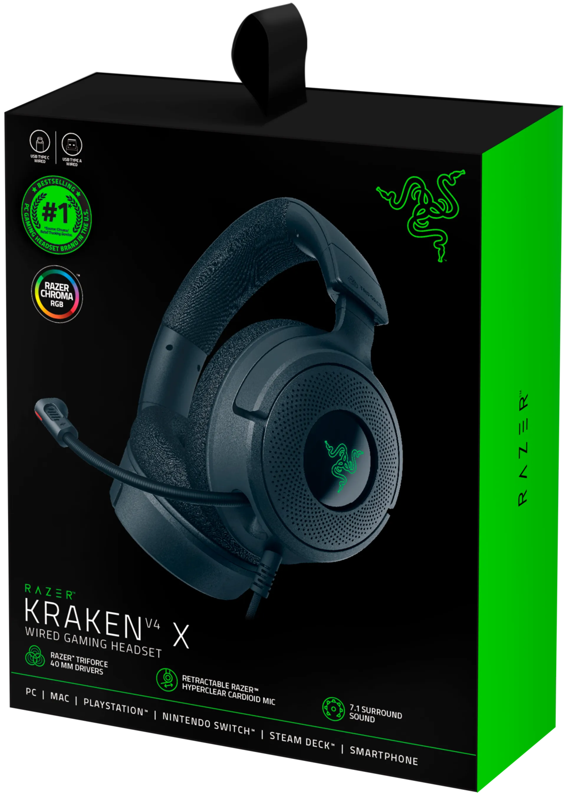 Razer Pelikuulokkeet Kraken V4 X - 6