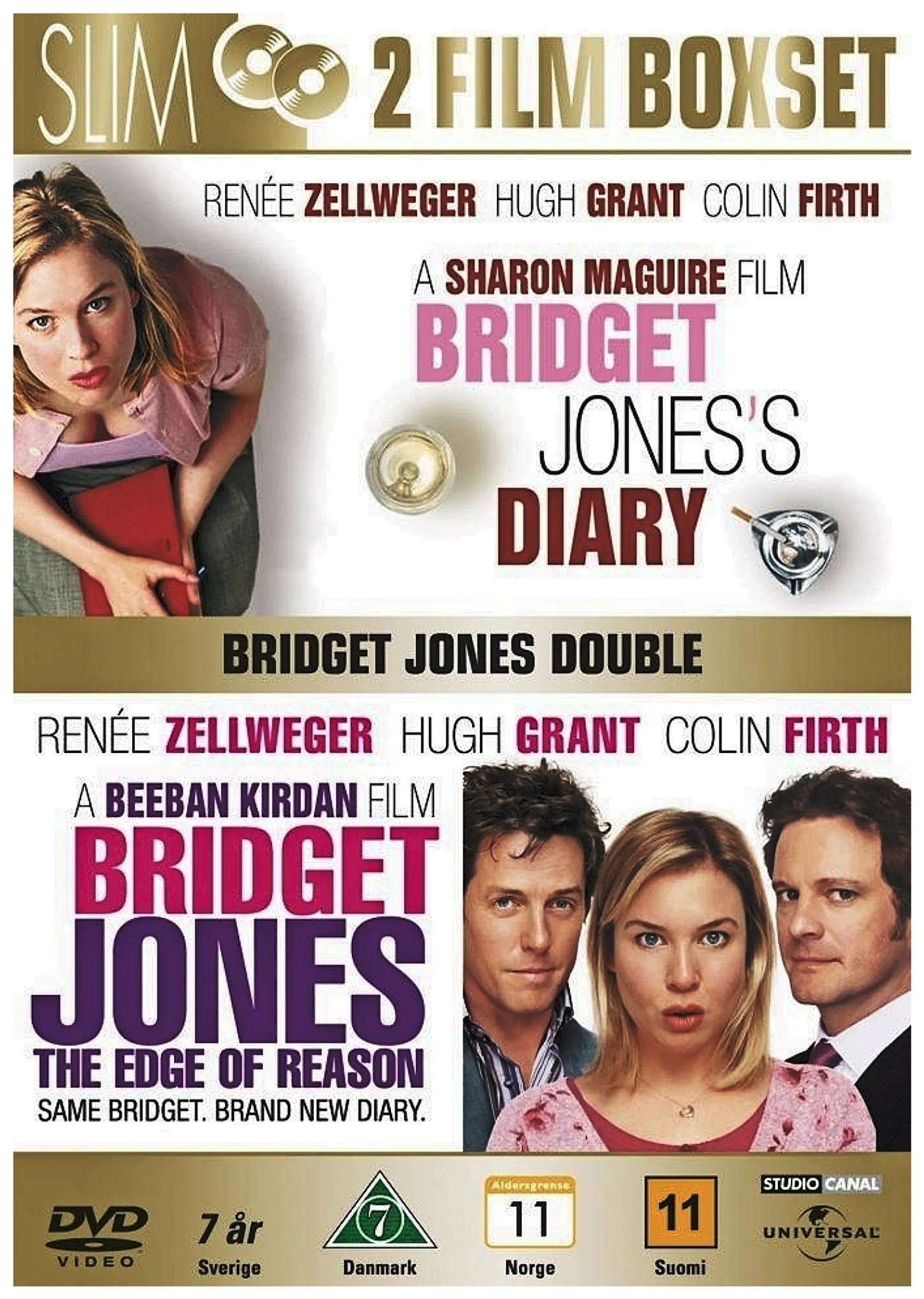 Bridget Jones 1 + 2 Box 2DVD