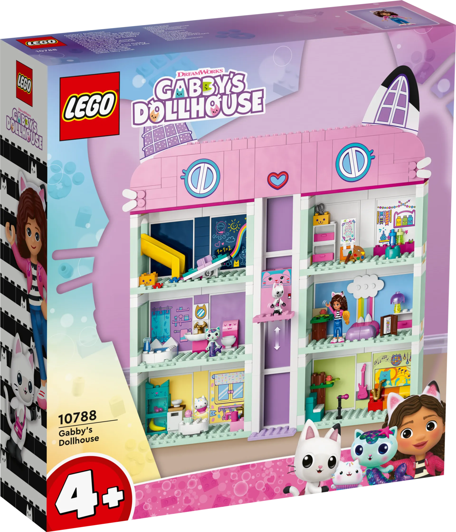 LEGO Gabby's Dollhouse 10788 Gabbyn nukketalo - 1