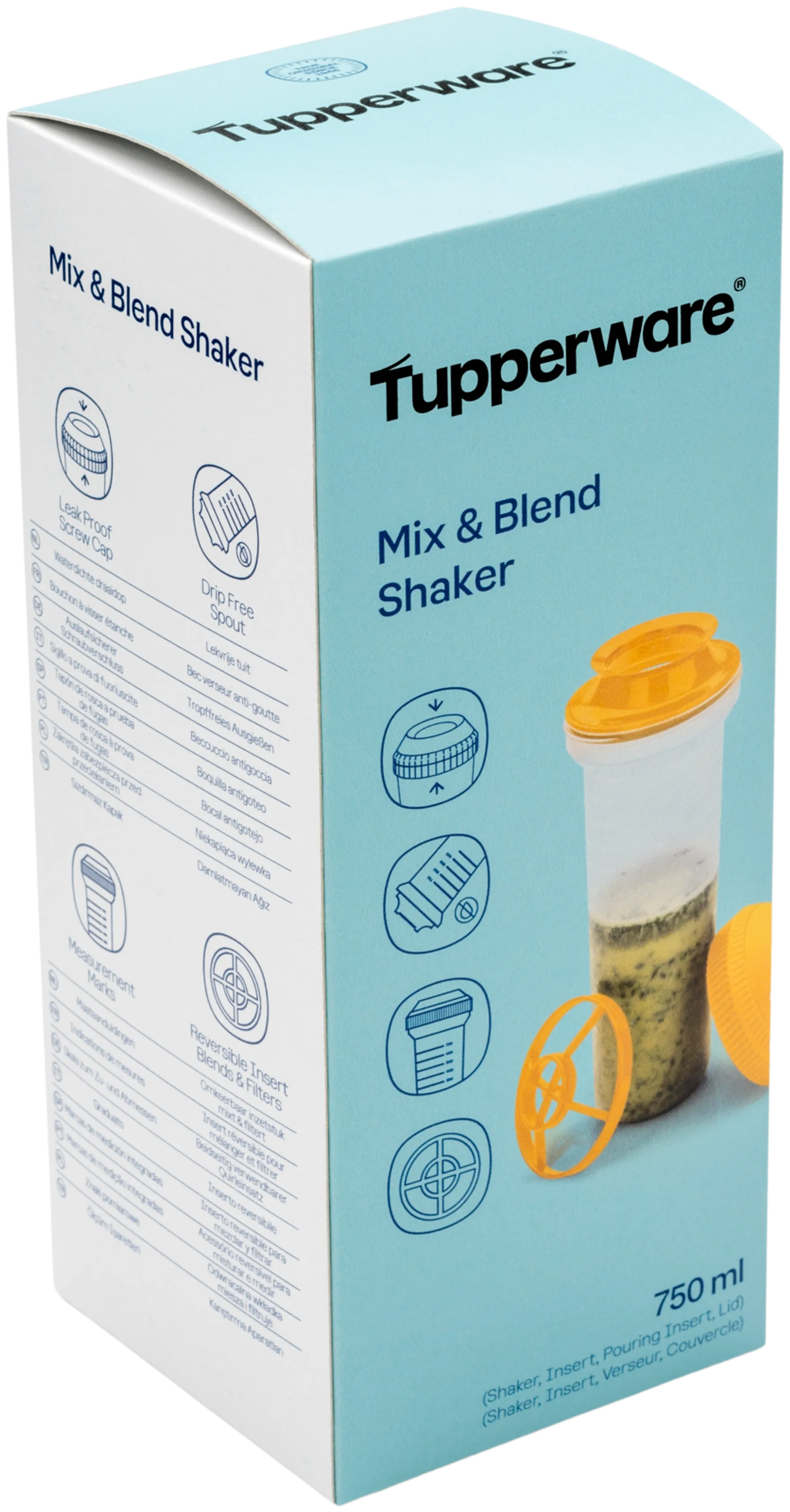 Tupperware shaker Mix & Blend 750 ml - 4