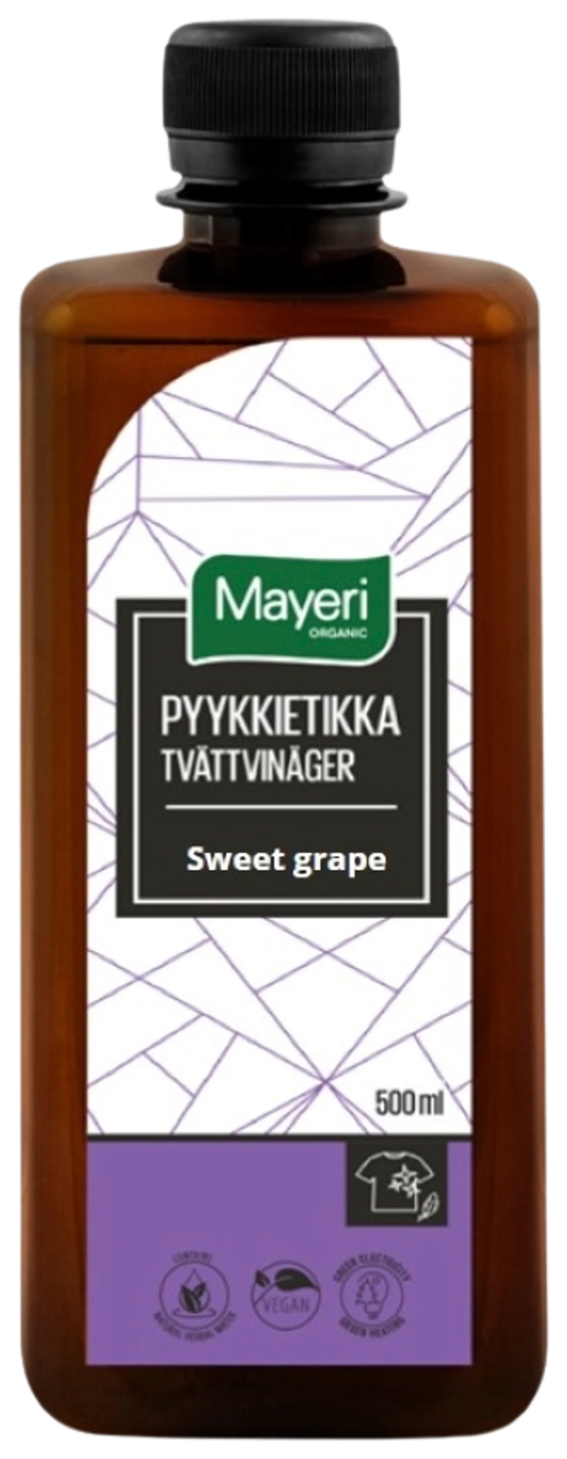 Mayeri Organic pyykkietikka Sweet Grape 500ml