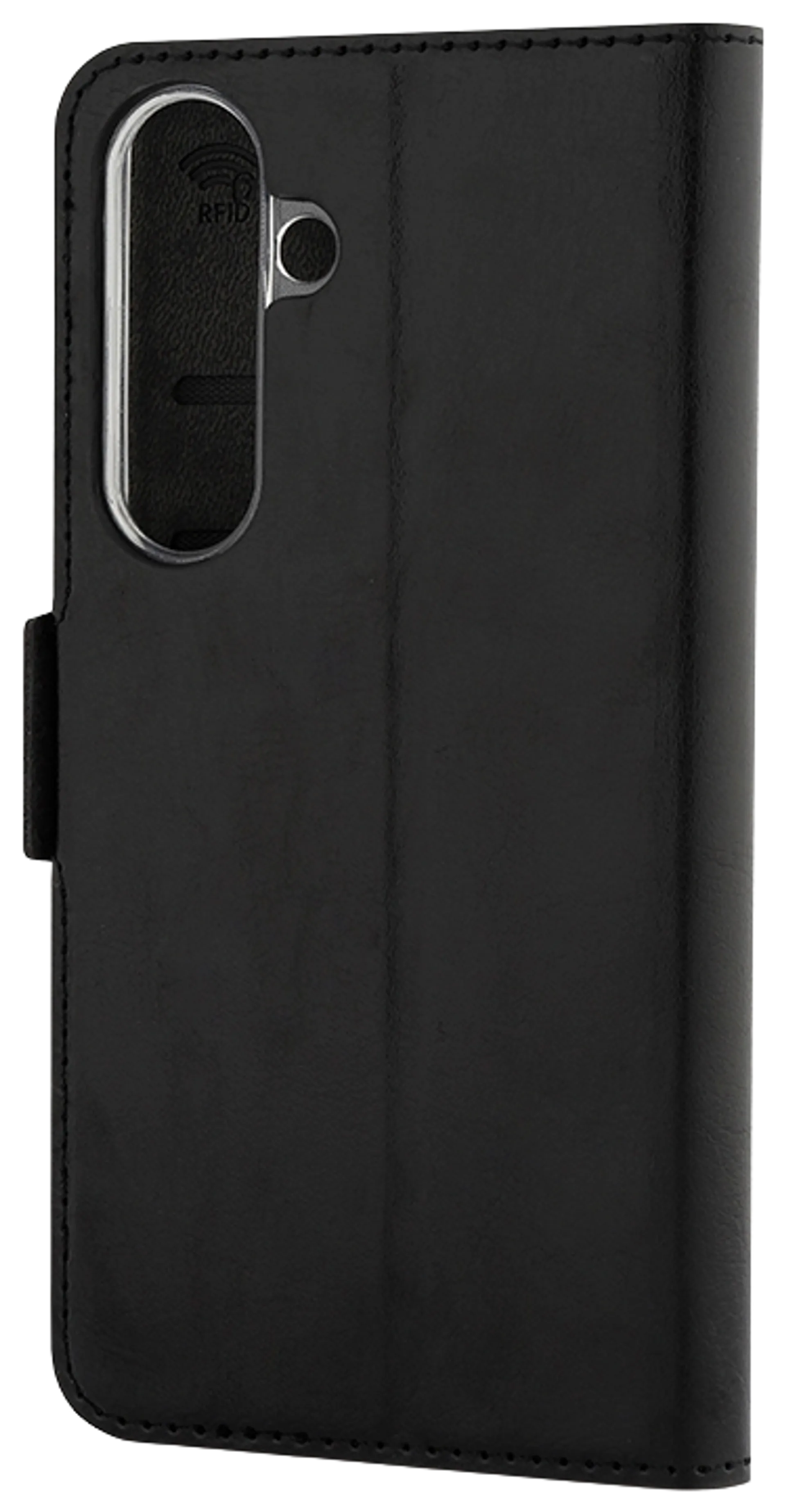 Wave Book Case, Samsung Galaxy S24, Musta - 2