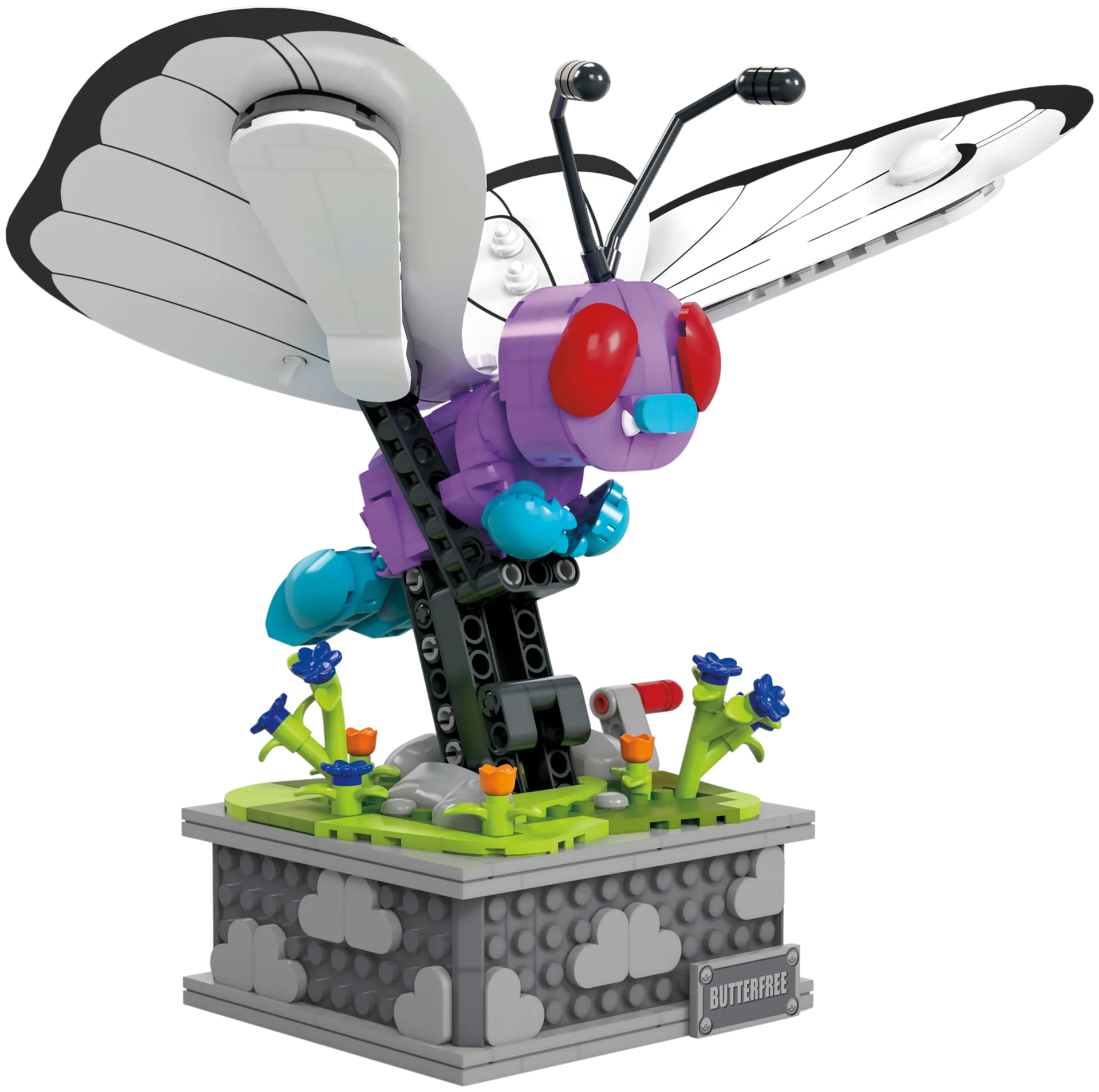 MEGA™ Pokémon™ Motion Butterfree -rakennussetti - 3