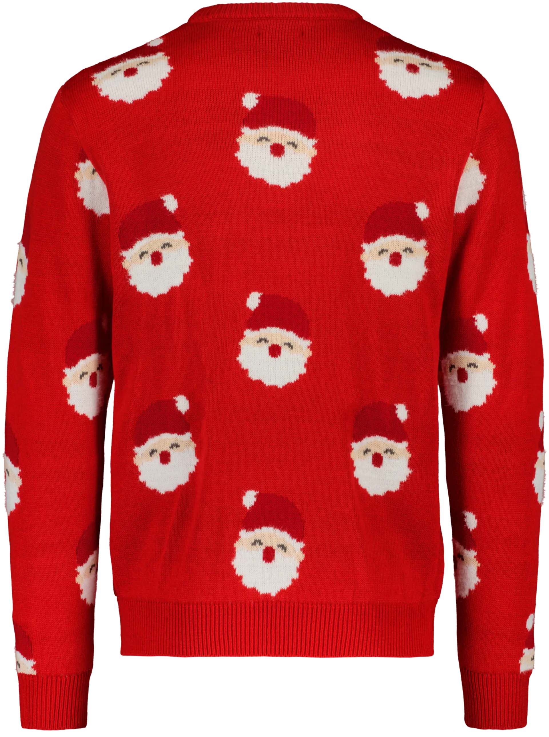 TEX miesten neulepusero Santa I967272 - RED - 2