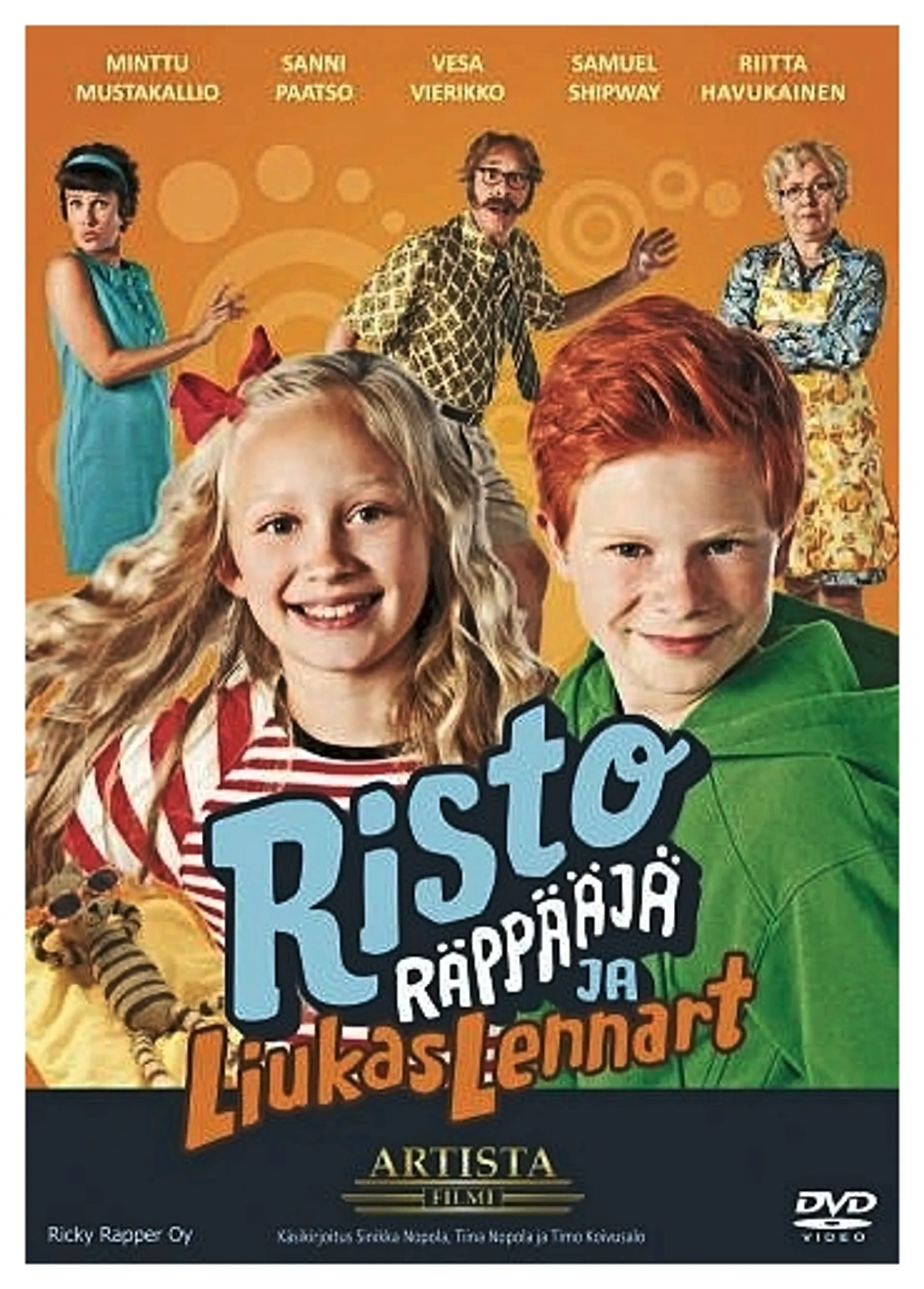 Risto Räppääjä ja Liukas Lennart DVD