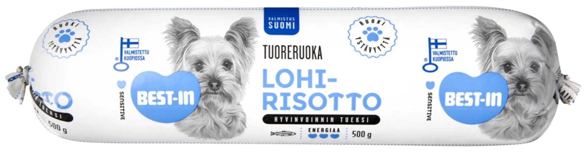 Best-In Lohirisotto Koiran Tuoreruoka 500g
