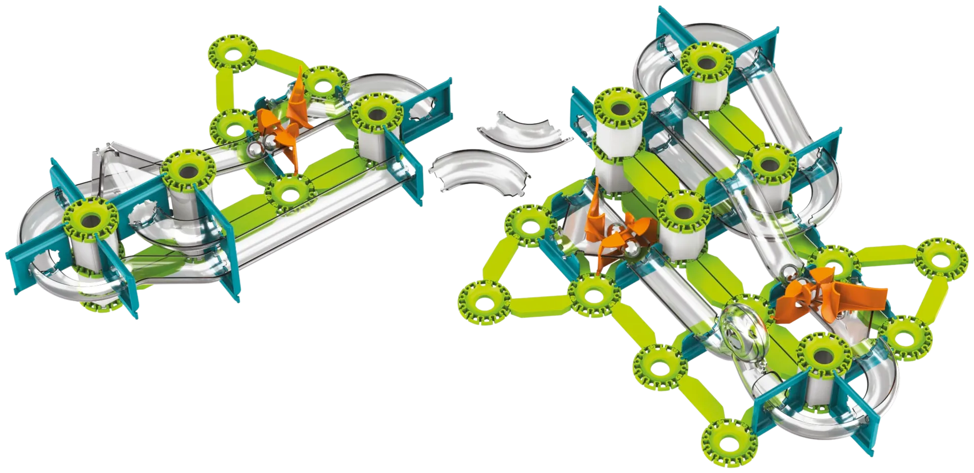 Geomag Mechanics Gravity magneettinen rakennussarja tuplapakkaus 197 osaa - 2