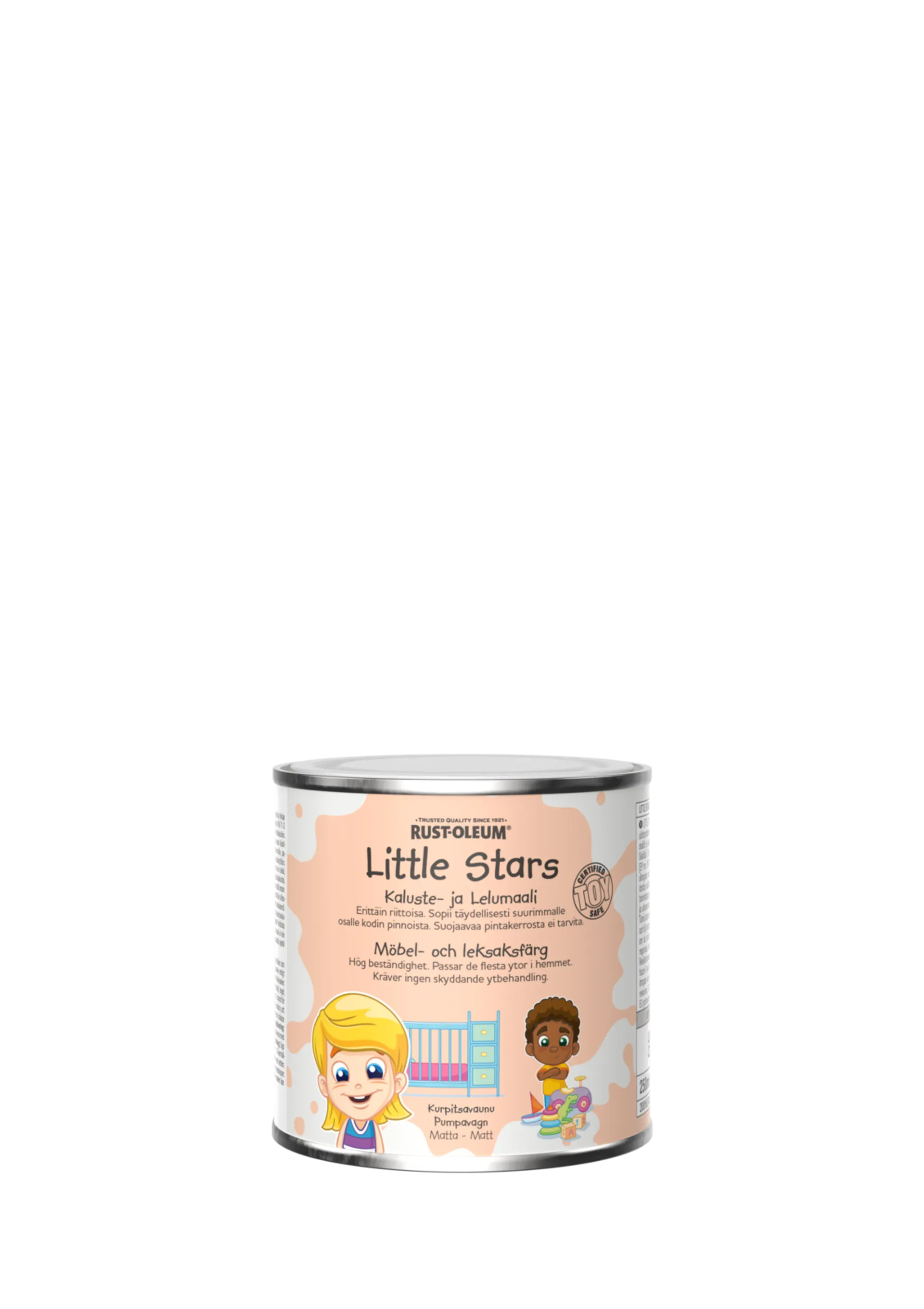 Rust-Oleum Little Stars Kaluste- ja Lelumaali 250ml Kurpitsavaunu - 1